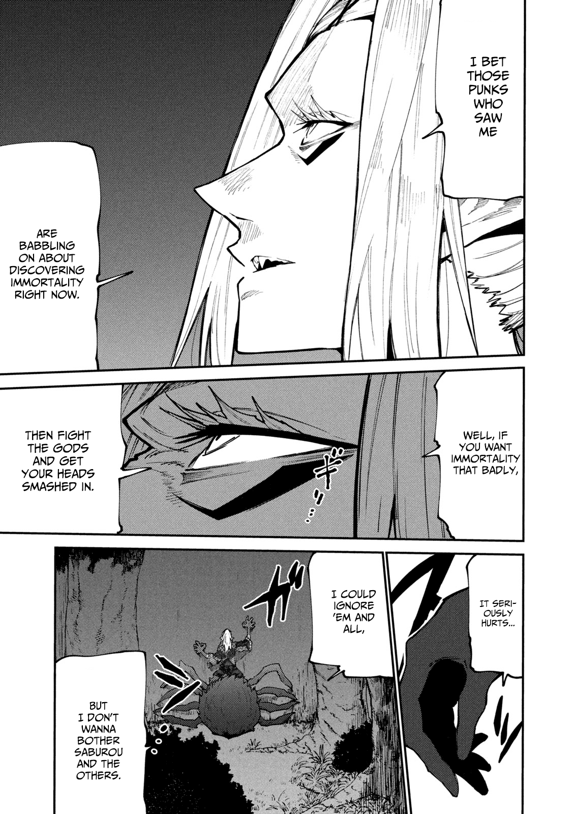 Mazumeshi Elf to Youbokugurashi chapter 39 page 15