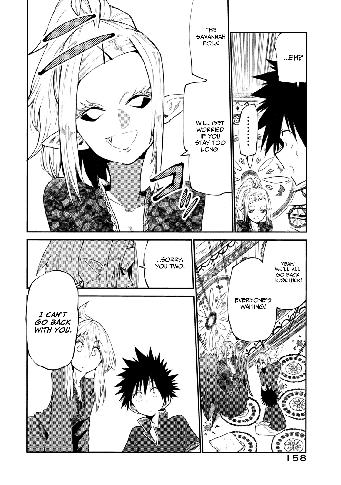 Mazumeshi Elf to Youbokugurashi chapter 39 page 8