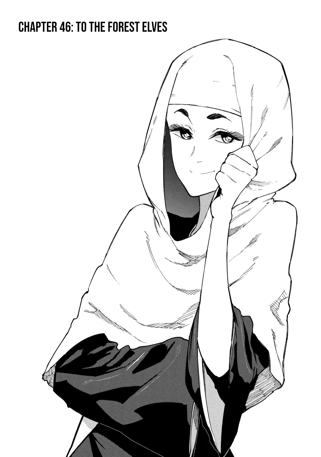Mazumeshi Elf to Youbokugurashi chapter 46 page 1