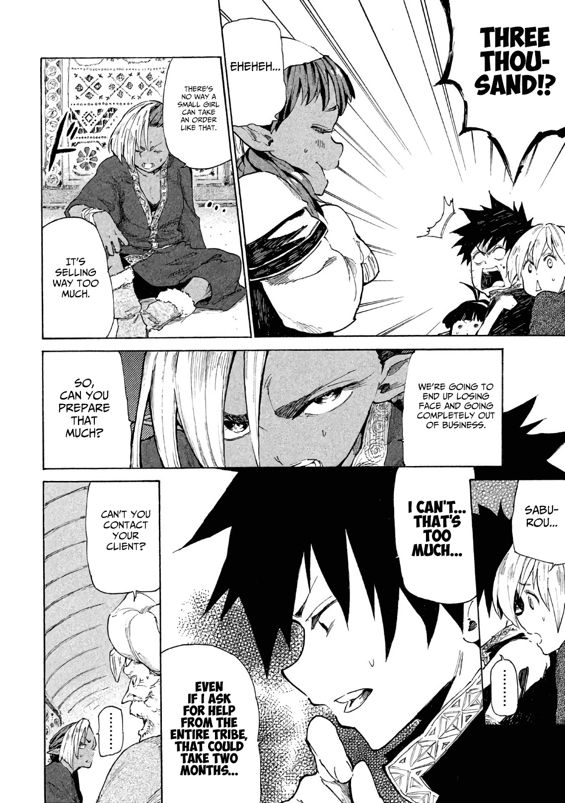 Mazumeshi Elf to Youbokugurashi chapter 5 page 29