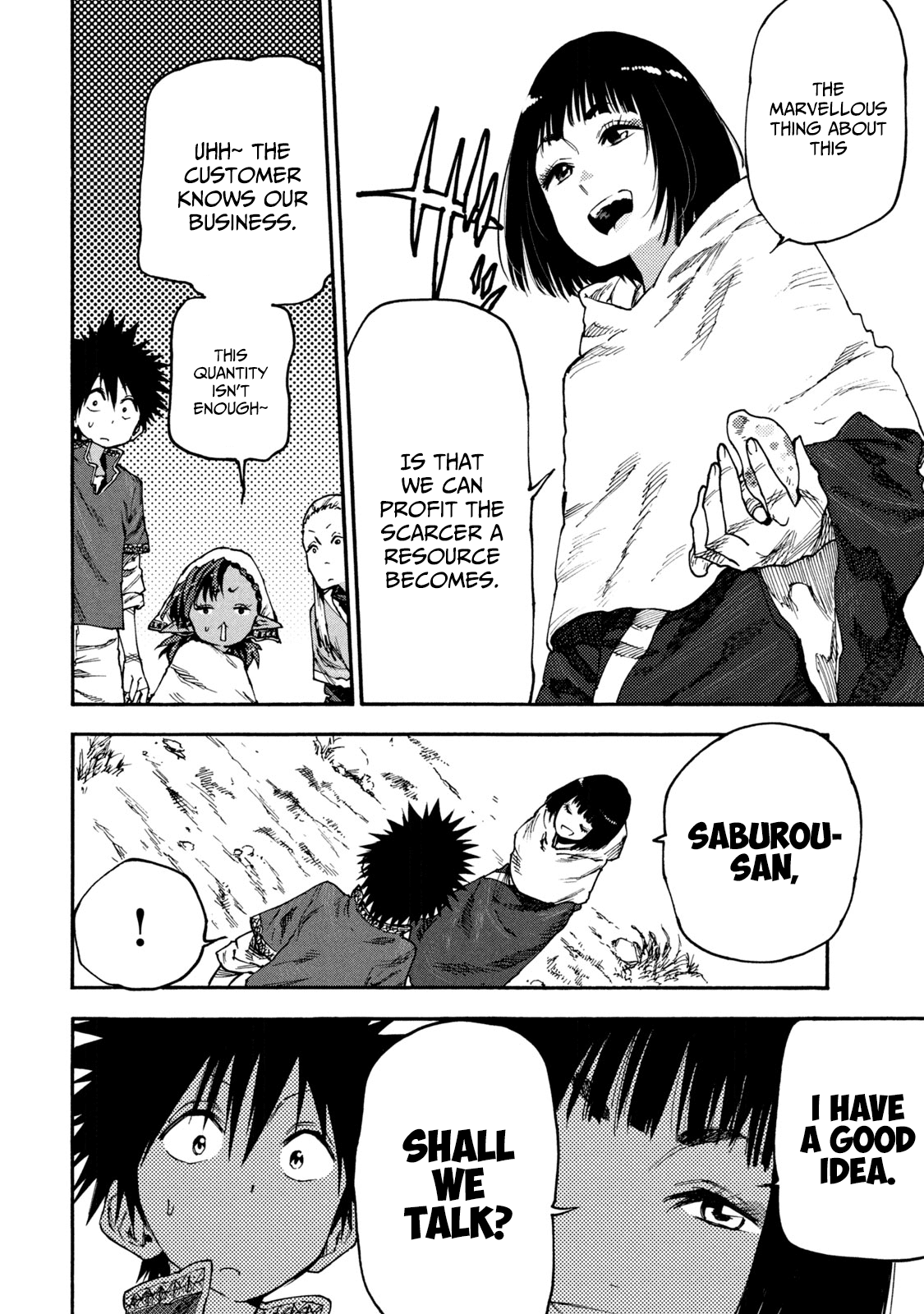 Mazumeshi Elf to Youbokugurashi chapter 50 page 8