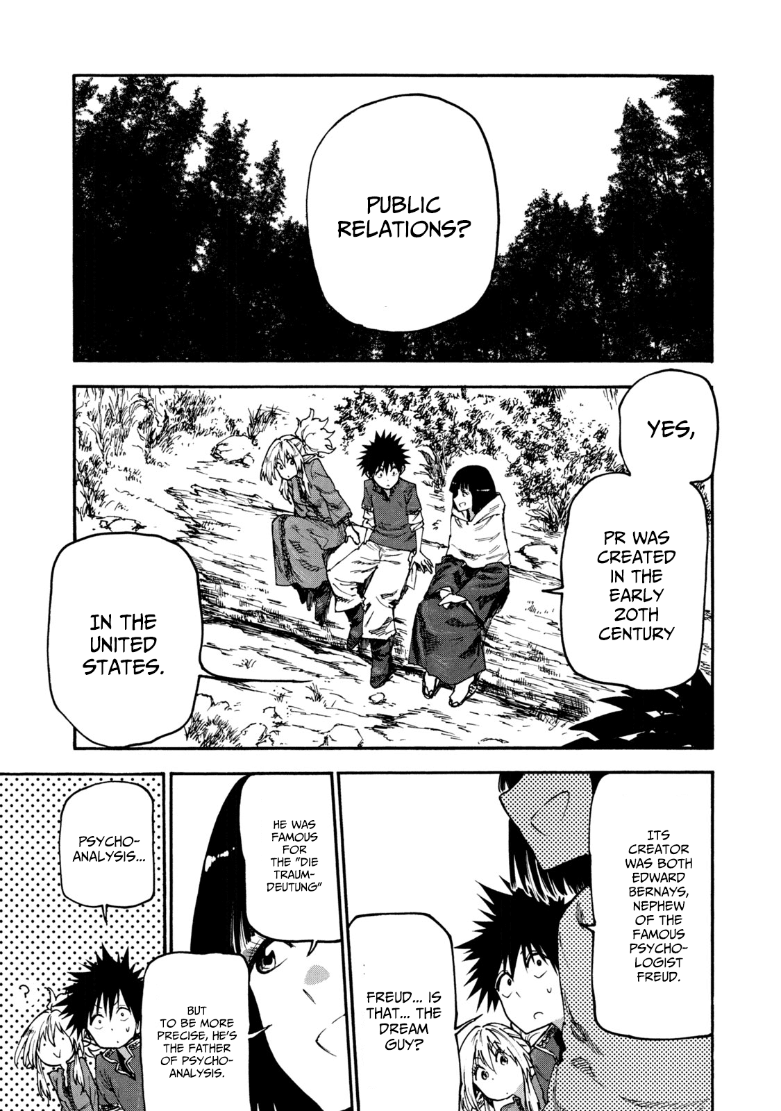 Mazumeshi Elf to Youbokugurashi chapter 50 page 9