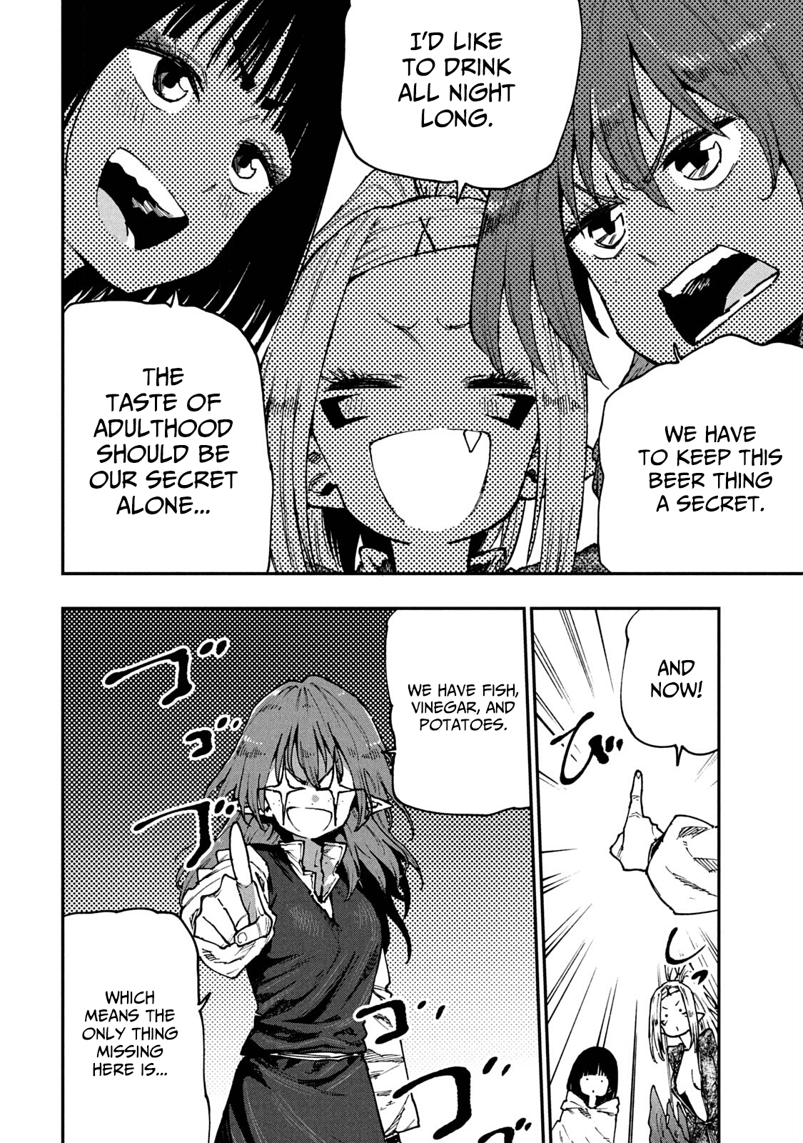 Mazumeshi Elf to Youbokugurashi chapter 55 page 6