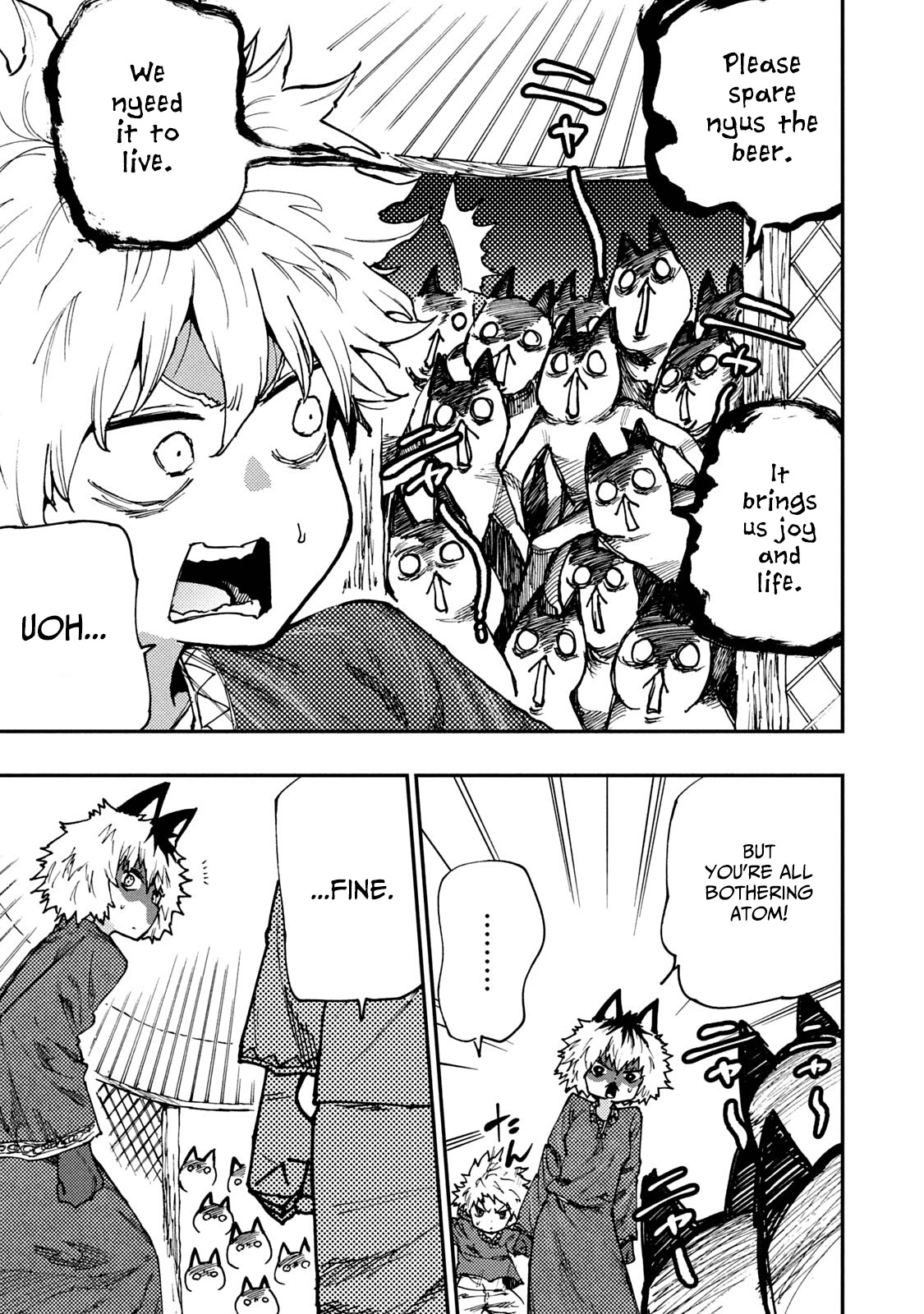 Mazumeshi Elf to Youbokugurashi chapter 56 page 7