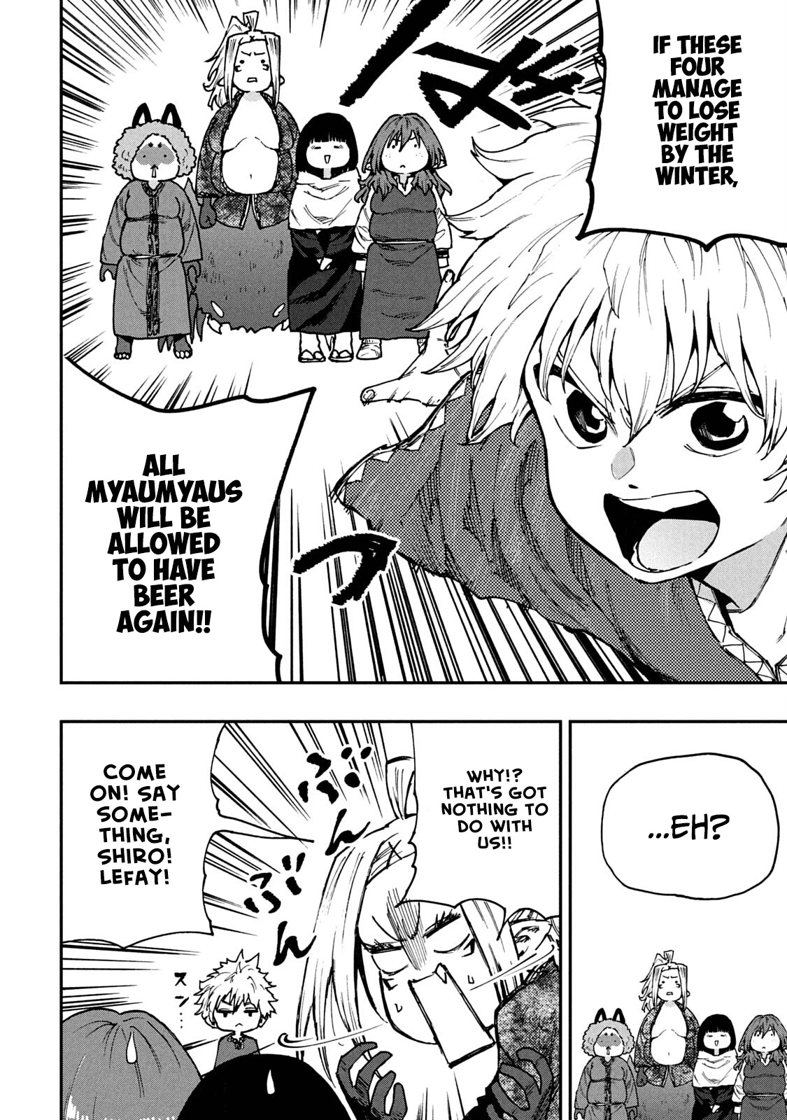 Mazumeshi Elf to Youbokugurashi chapter 56 page 8