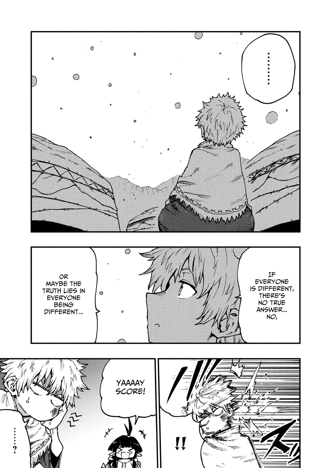 Mazumeshi Elf to Youbokugurashi chapter 57 page 17