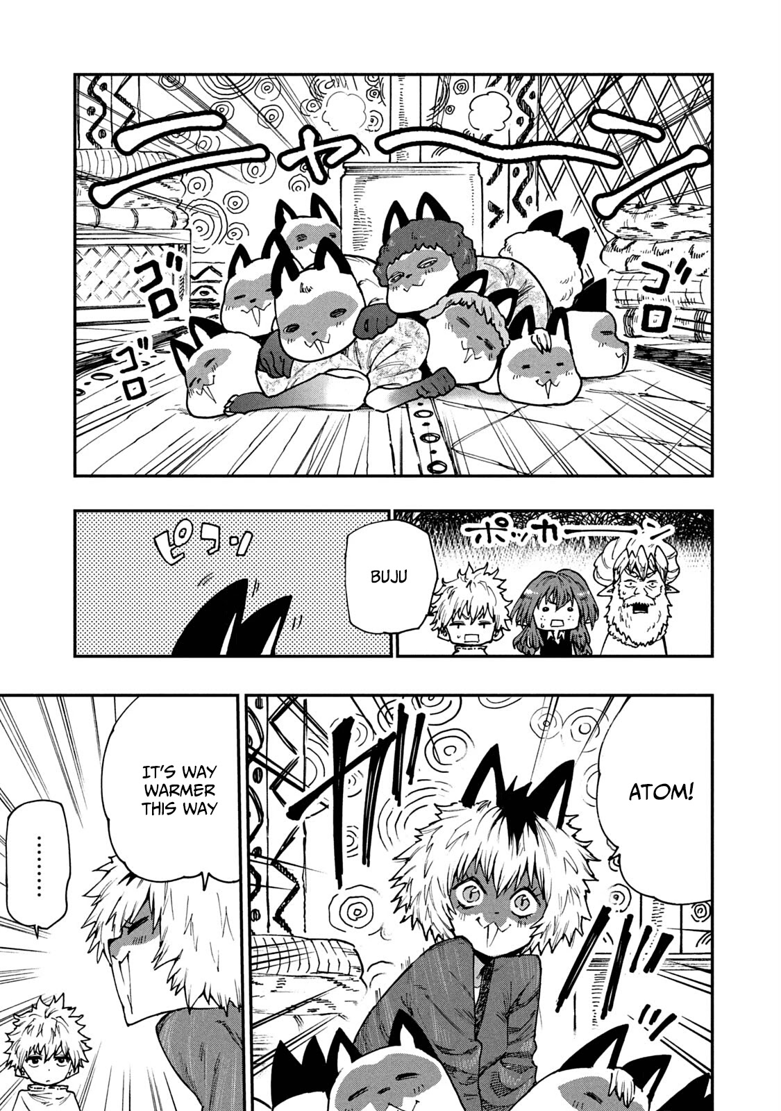 Mazumeshi Elf to Youbokugurashi chapter 57 page 9