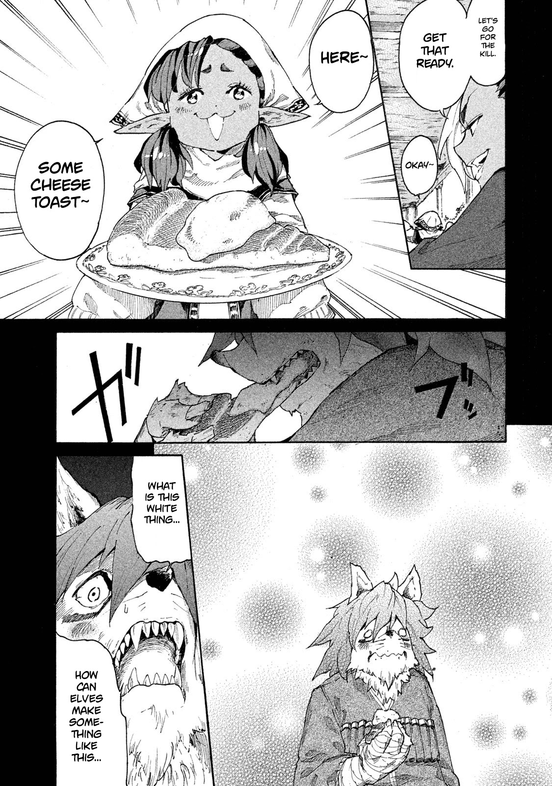 Mazumeshi Elf to Youbokugurashi chapter 6 page 18