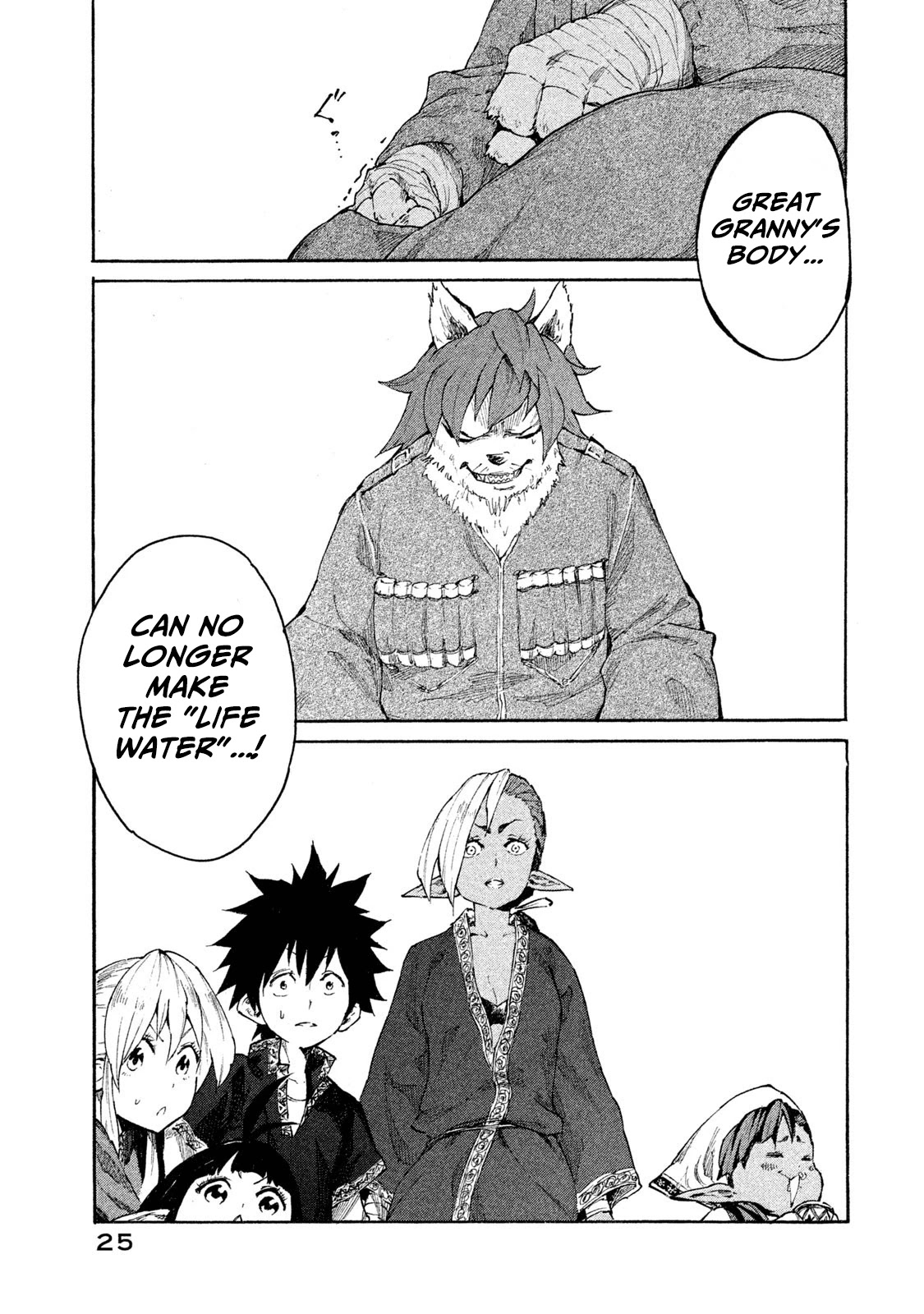 Mazumeshi Elf to Youbokugurashi chapter 6 page 28