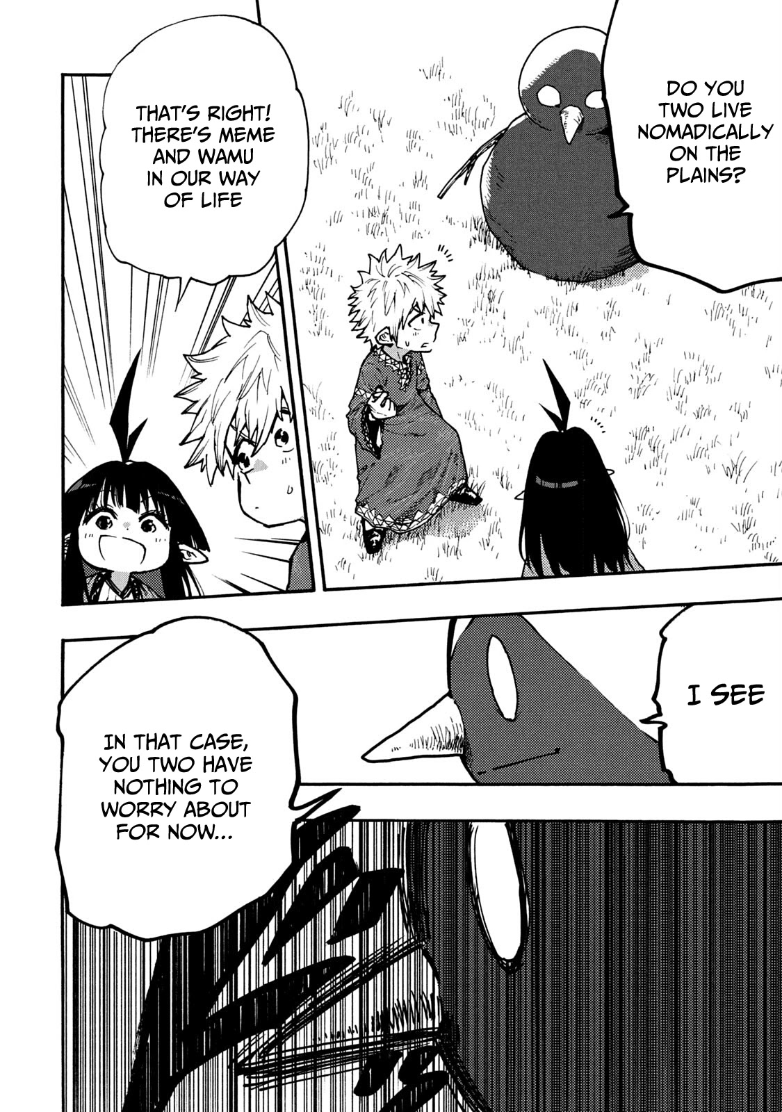 Mazumeshi Elf to Youbokugurashi chapter 60 page 13