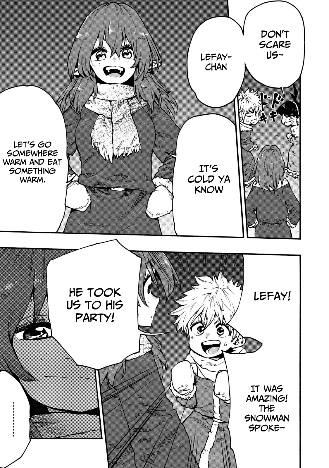 Mazumeshi Elf to Youbokugurashi chapter 60 page 18