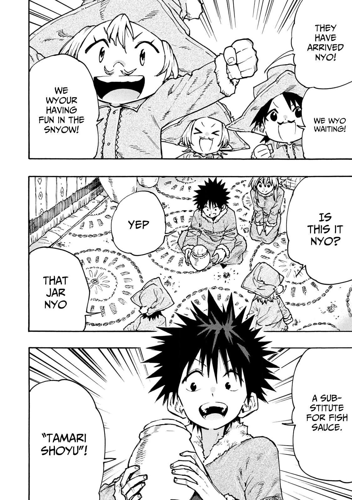 Mazumeshi Elf to Youbokugurashi chapter 62 page 4