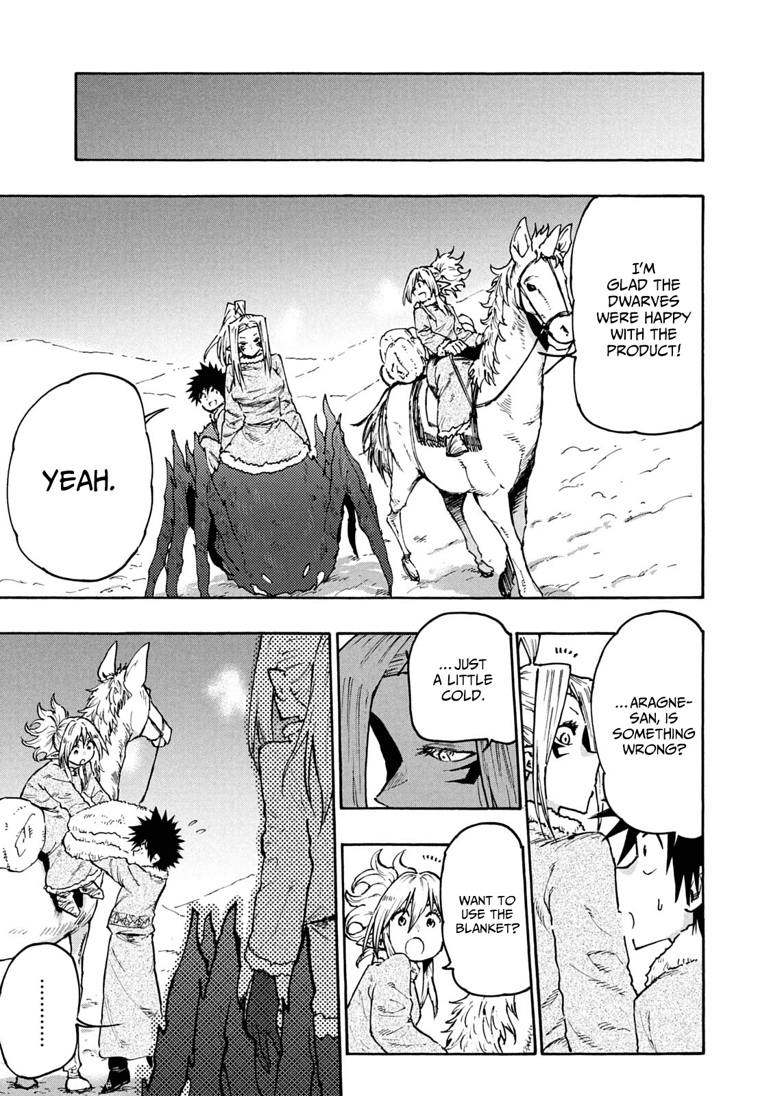 Mazumeshi Elf to Youbokugurashi chapter 64 page 11