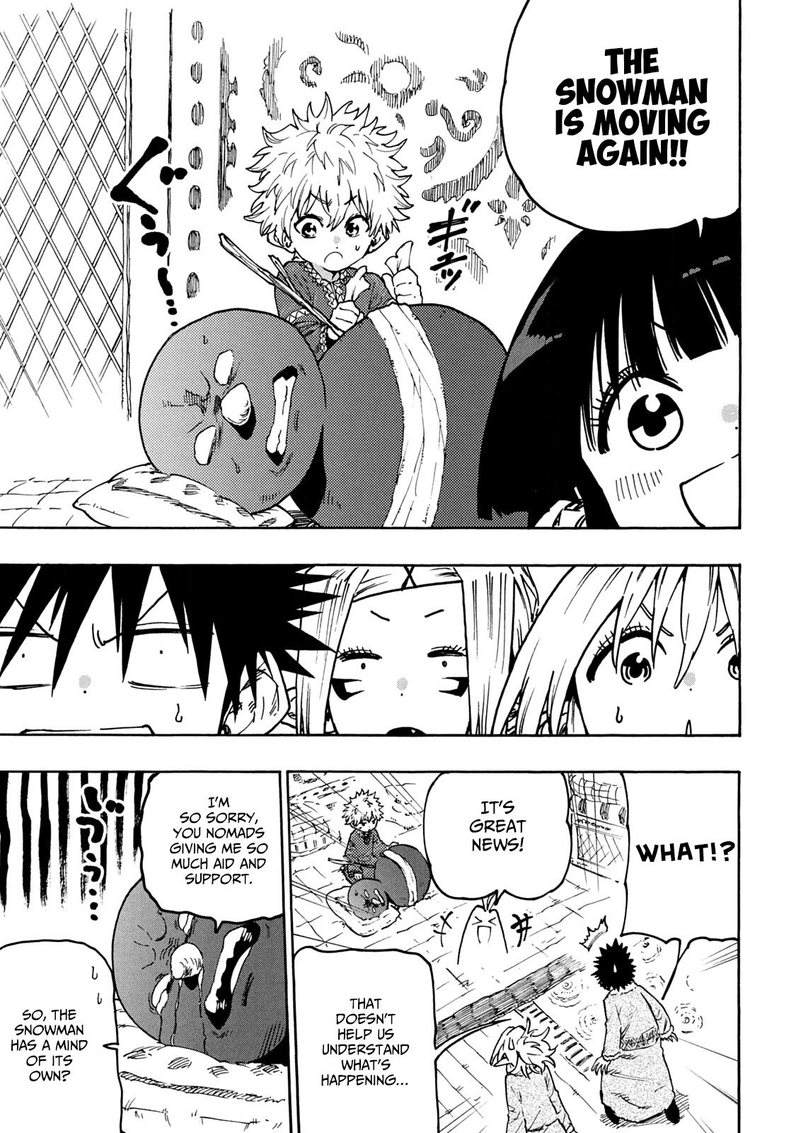 Mazumeshi Elf to Youbokugurashi chapter 64 page 13