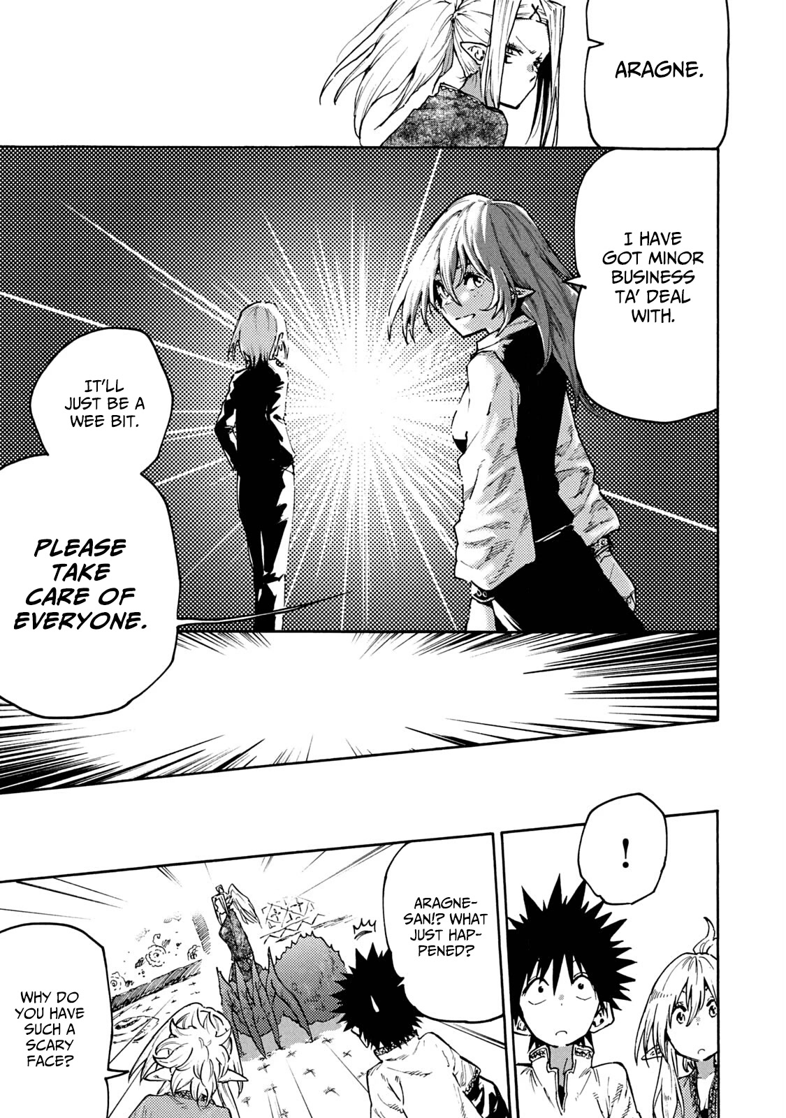 Mazumeshi Elf to Youbokugurashi chapter 64 page 9