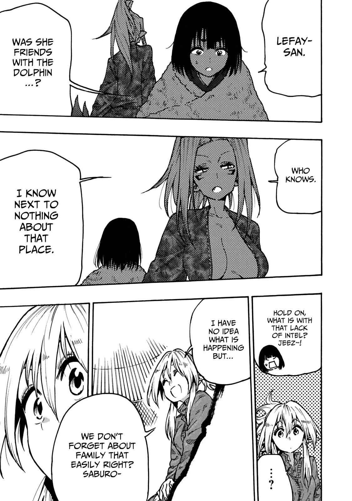 Mazumeshi Elf to Youbokugurashi chapter 65 page 15