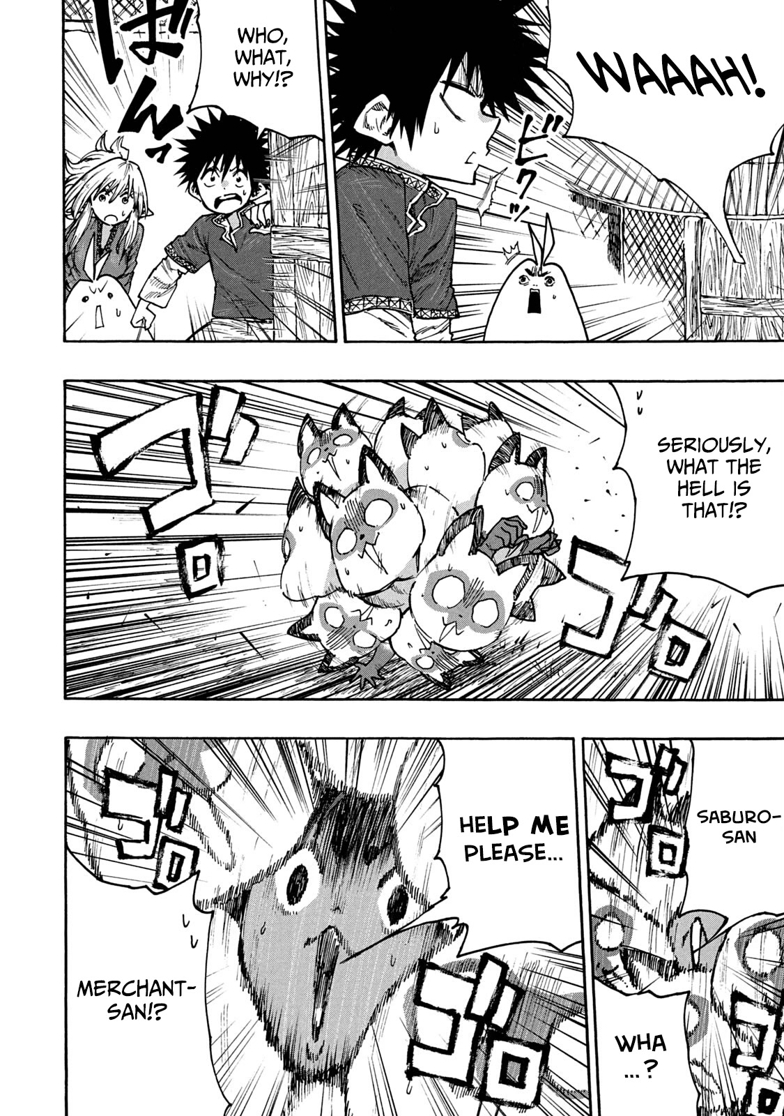 Mazumeshi Elf to Youbokugurashi chapter 66 page 10