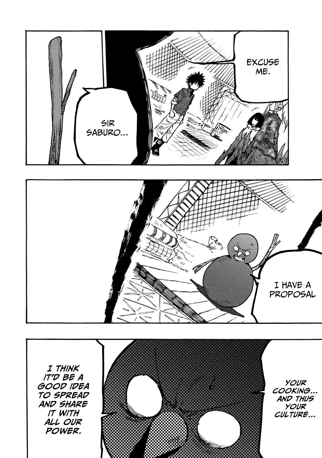 Mazumeshi Elf to Youbokugurashi chapter 66 page 18