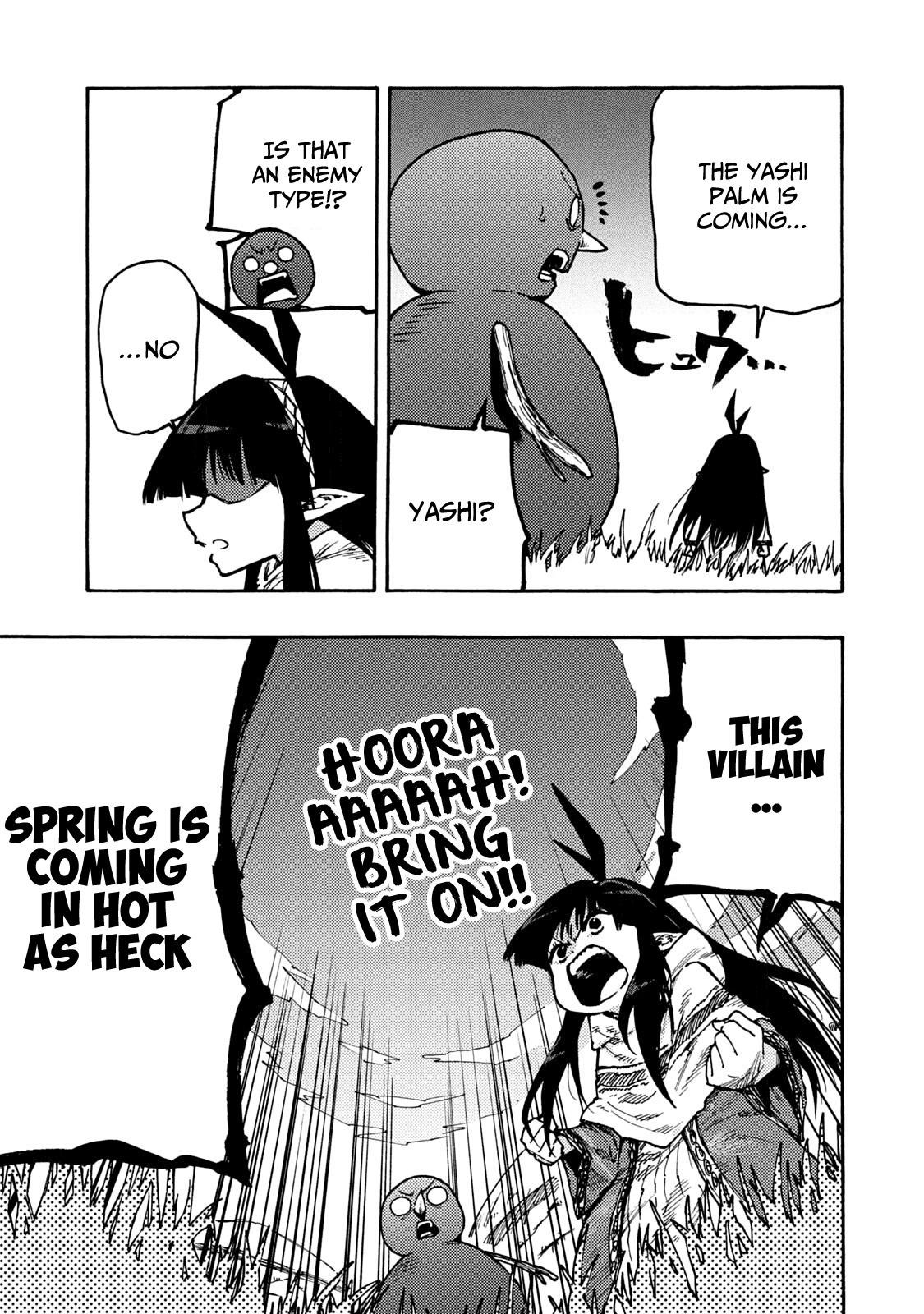 Mazumeshi Elf to Youbokugurashi chapter 66 page 3