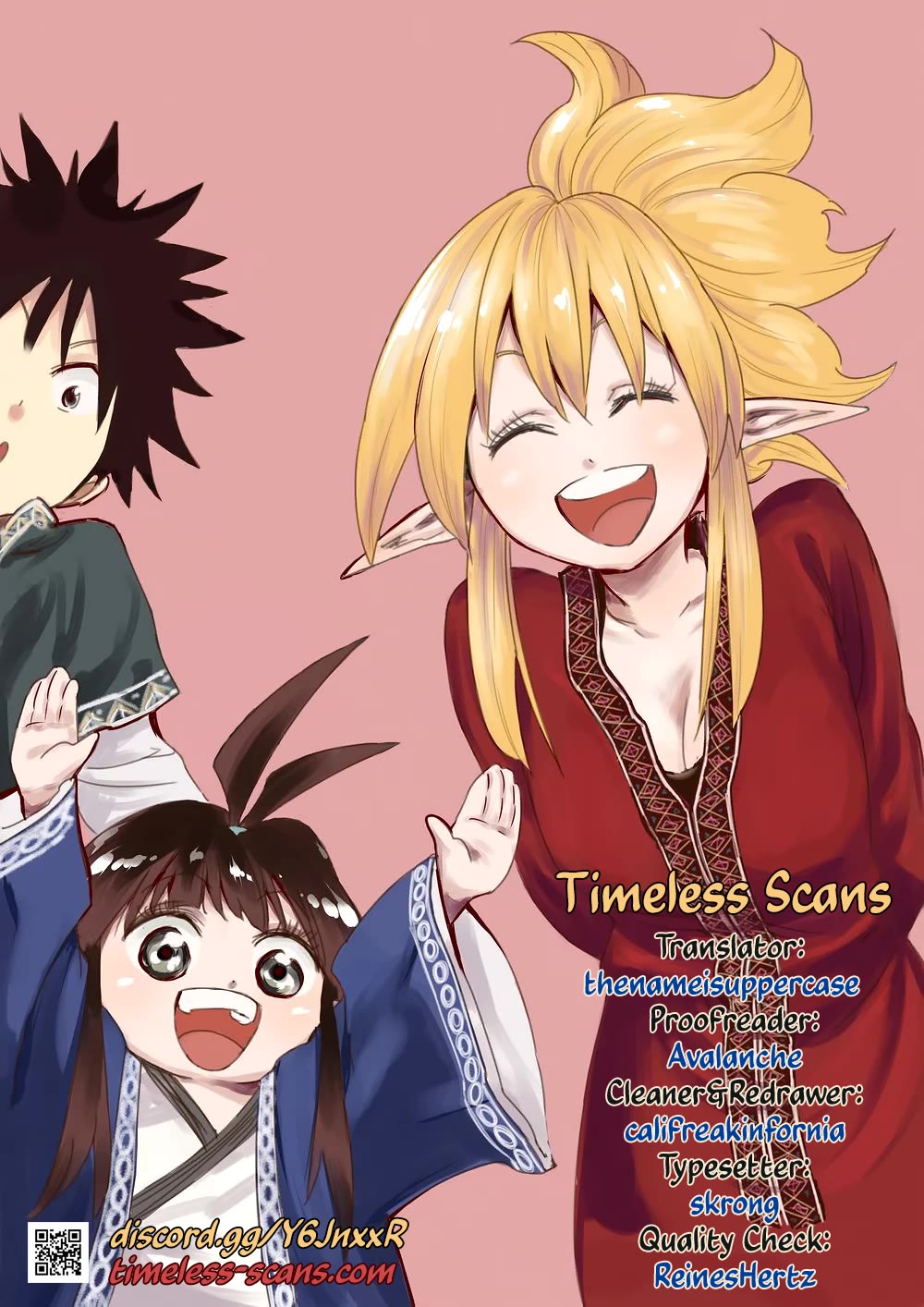 Mazumeshi Elf to Youbokugurashi chapter 71 page 1