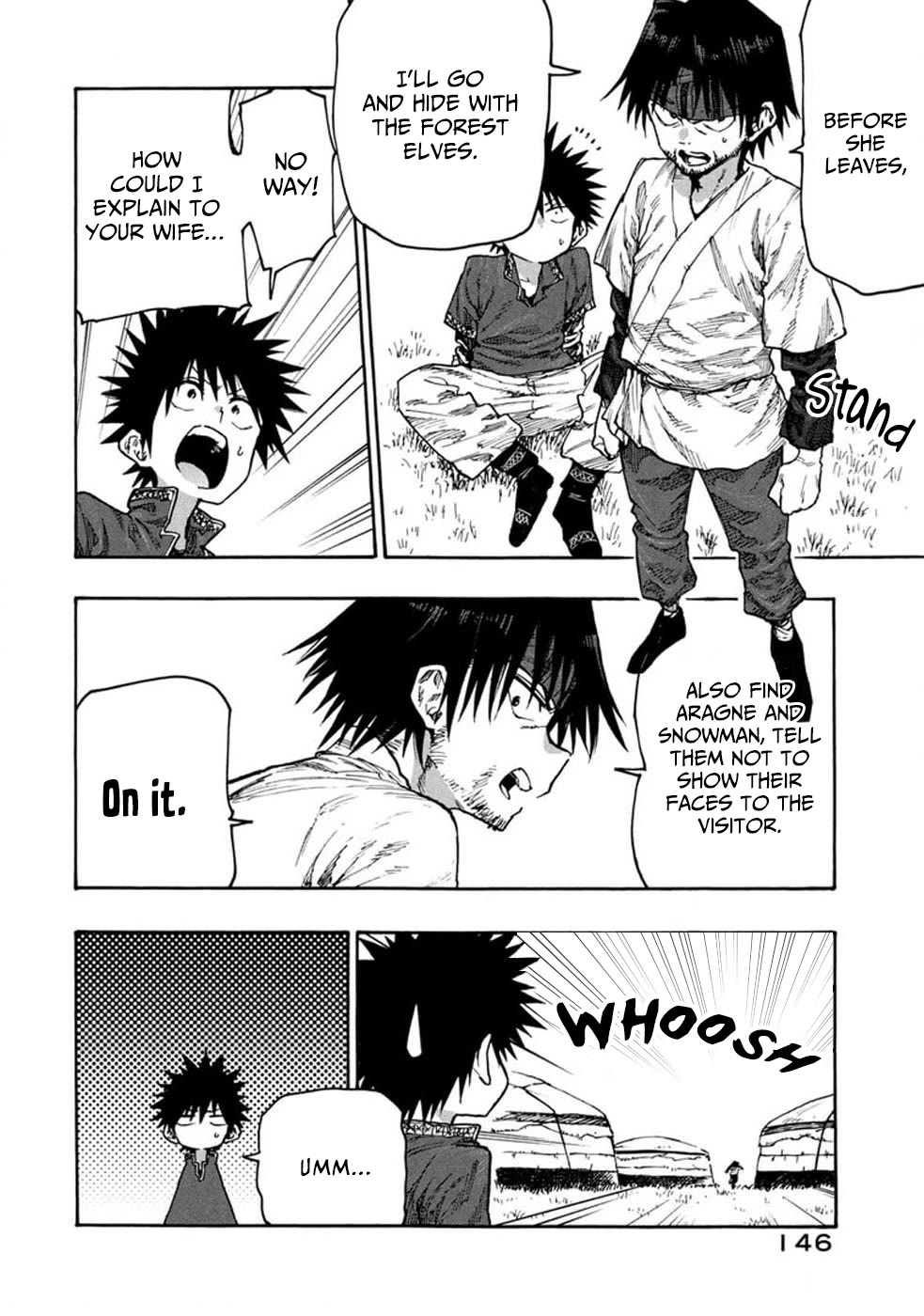 Mazumeshi Elf to Youbokugurashi chapter 75 page 7