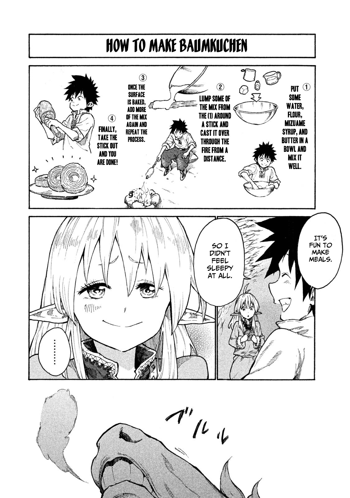 Mazumeshi Elf to Youbokugurashi chapter 9 page 20