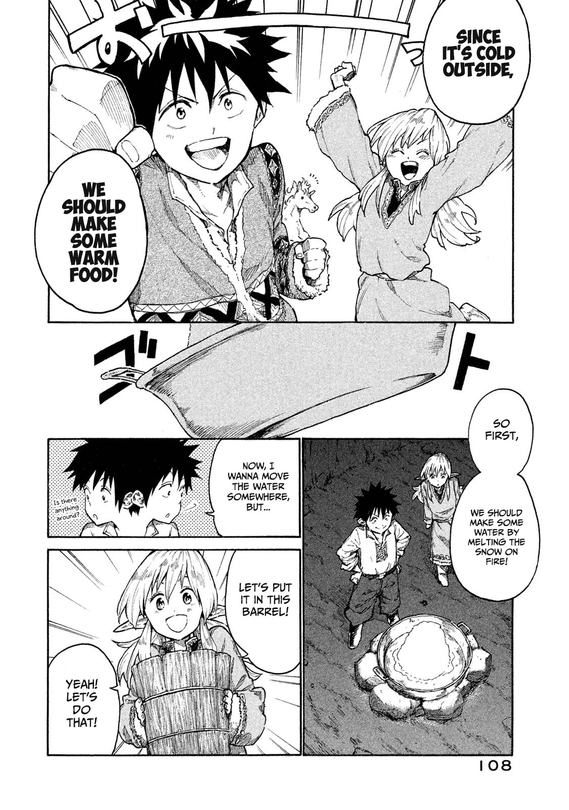 Mazumeshi Elf to Youbokugurashi chapter 9 page 8