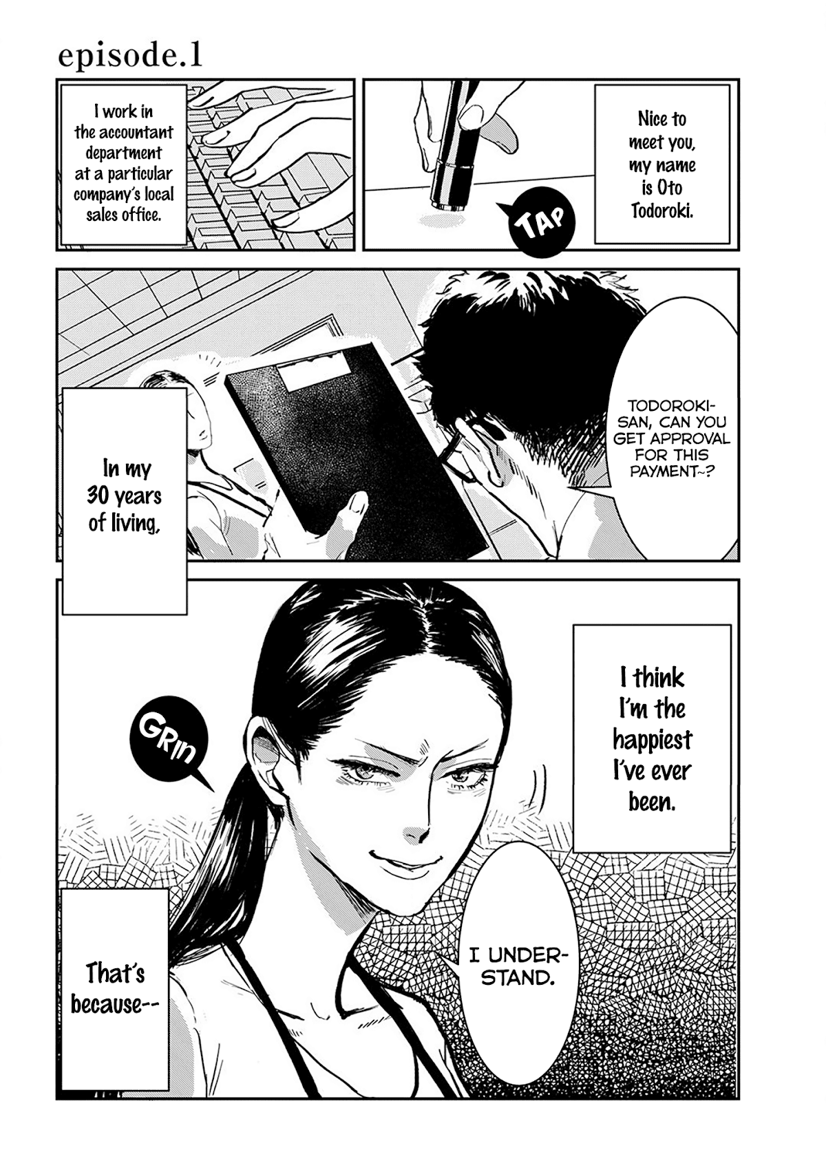 Me no Doku Sugiru Shokuba no Futari chapter 1 page 5