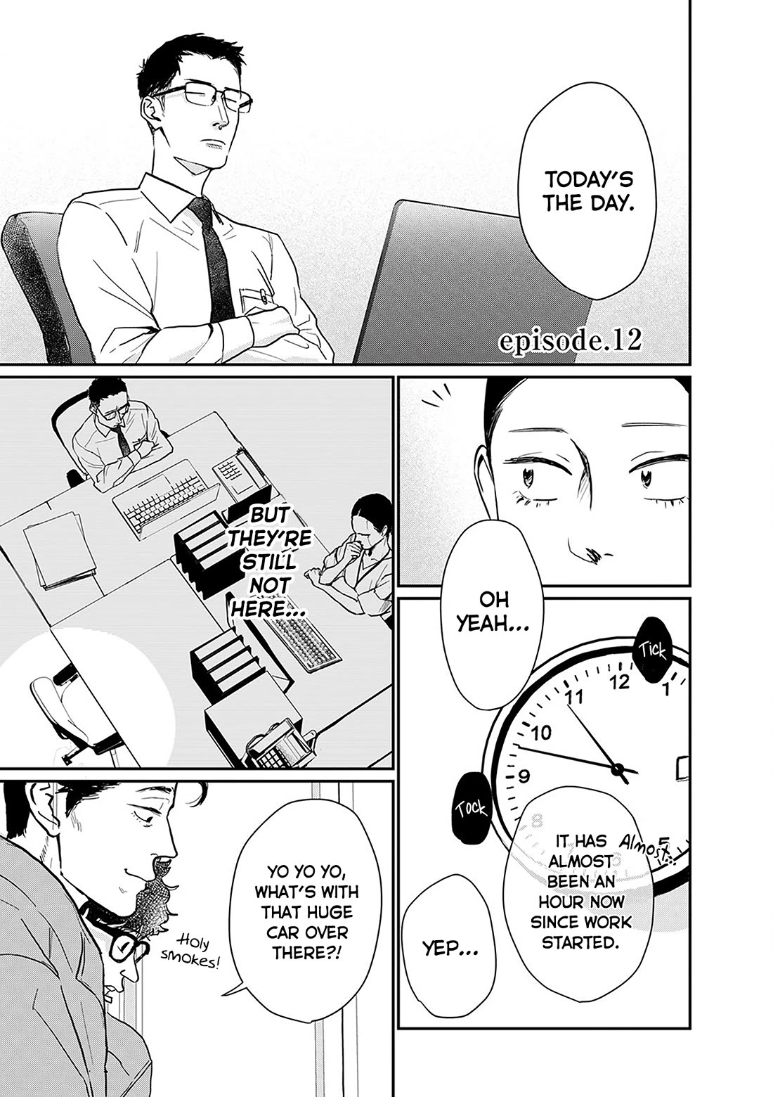 Me no Doku Sugiru Shokuba no Futari chapter 12 page 1