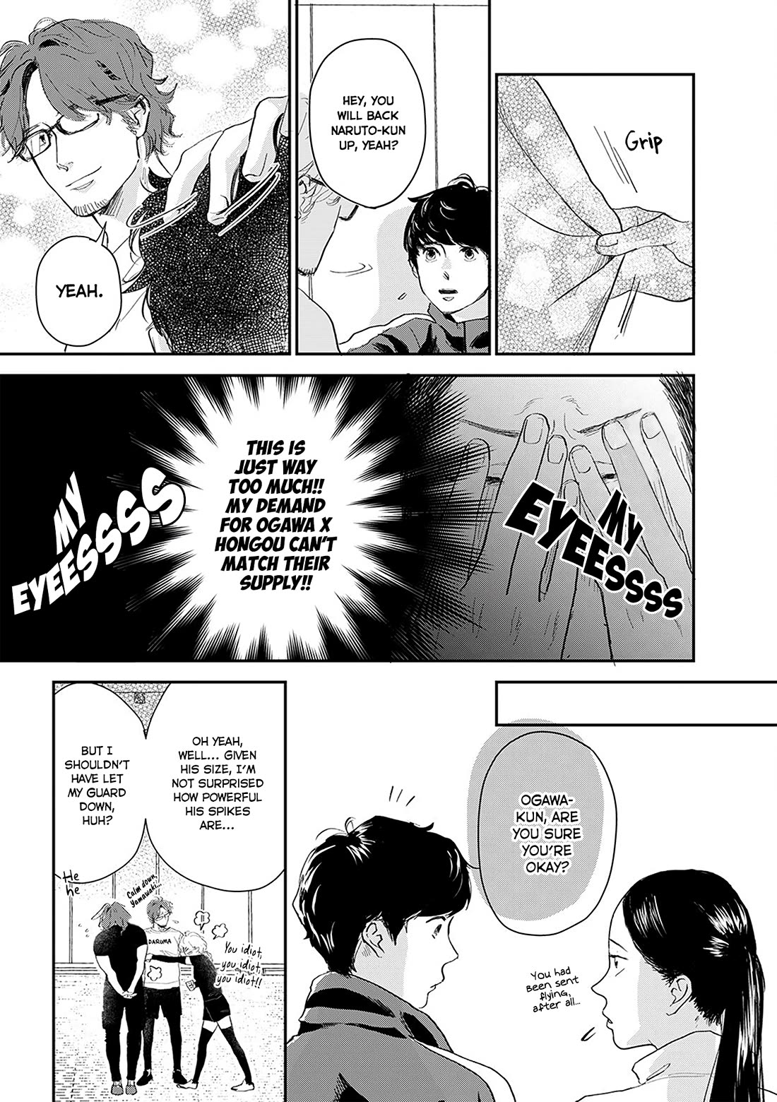 Me no Doku Sugiru Shokuba no Futari chapter 13 page 9