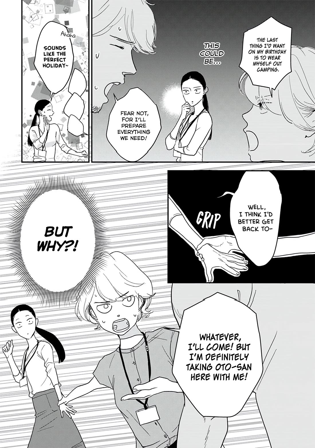 Me no Doku Sugiru Shokuba no Futari chapter 14 page 3