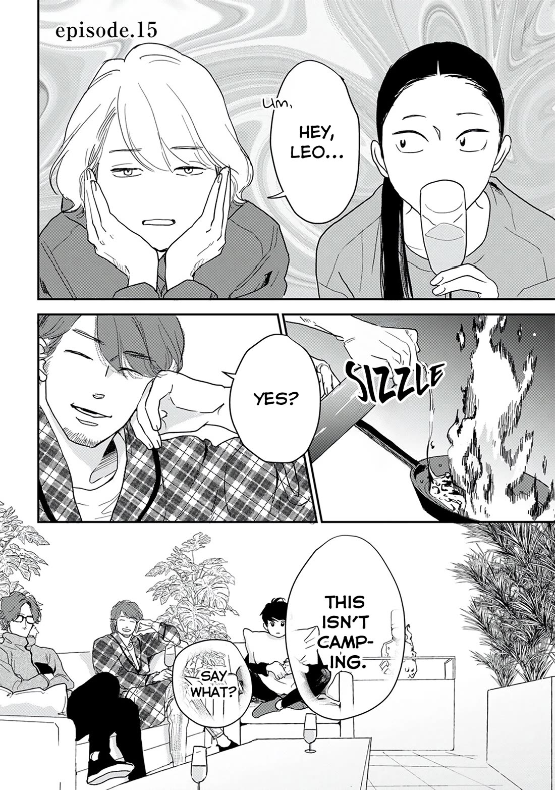 Me no Doku Sugiru Shokuba no Futari chapter 15 page 1