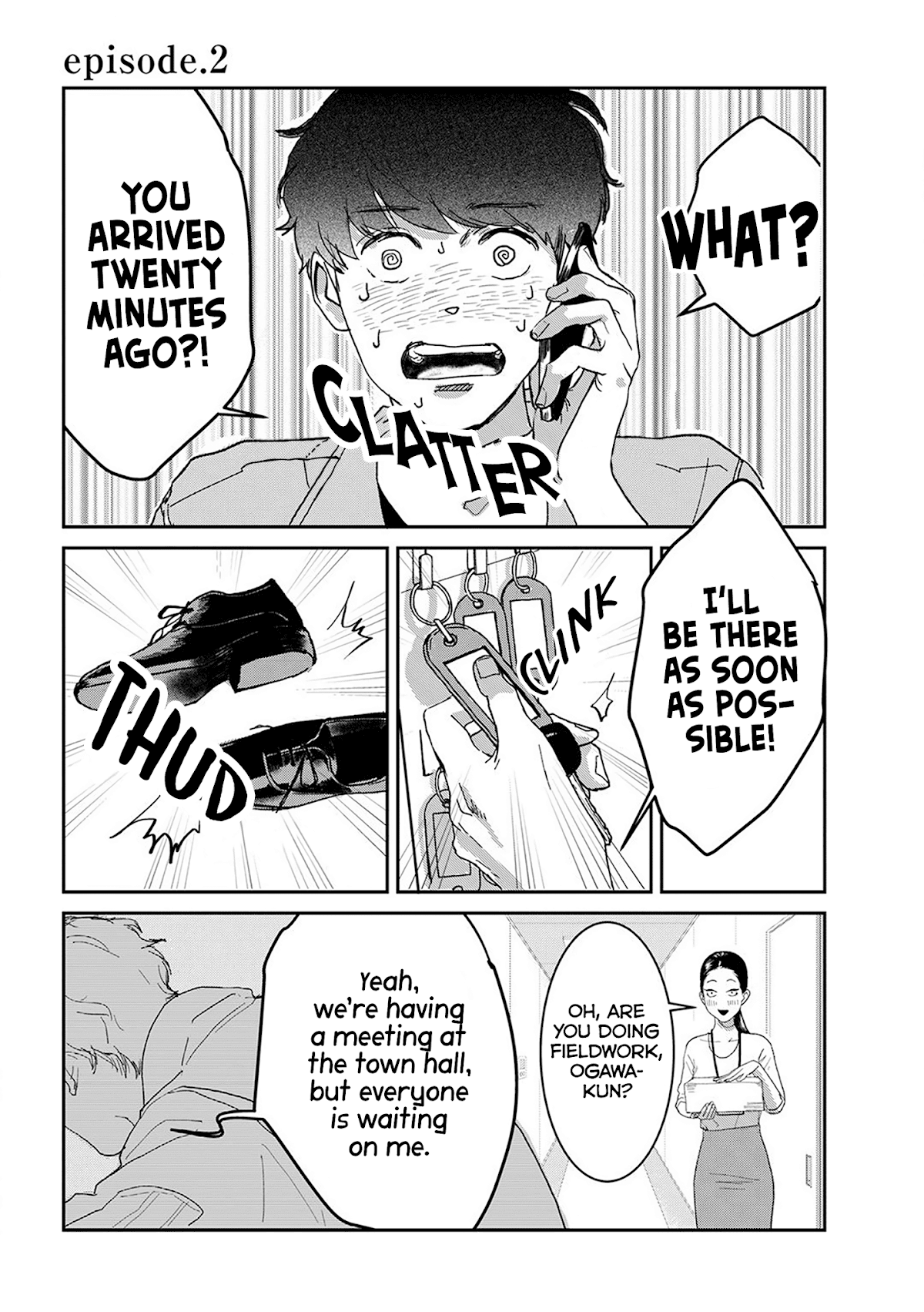 Me no Doku Sugiru Shokuba no Futari chapter 2 page 2