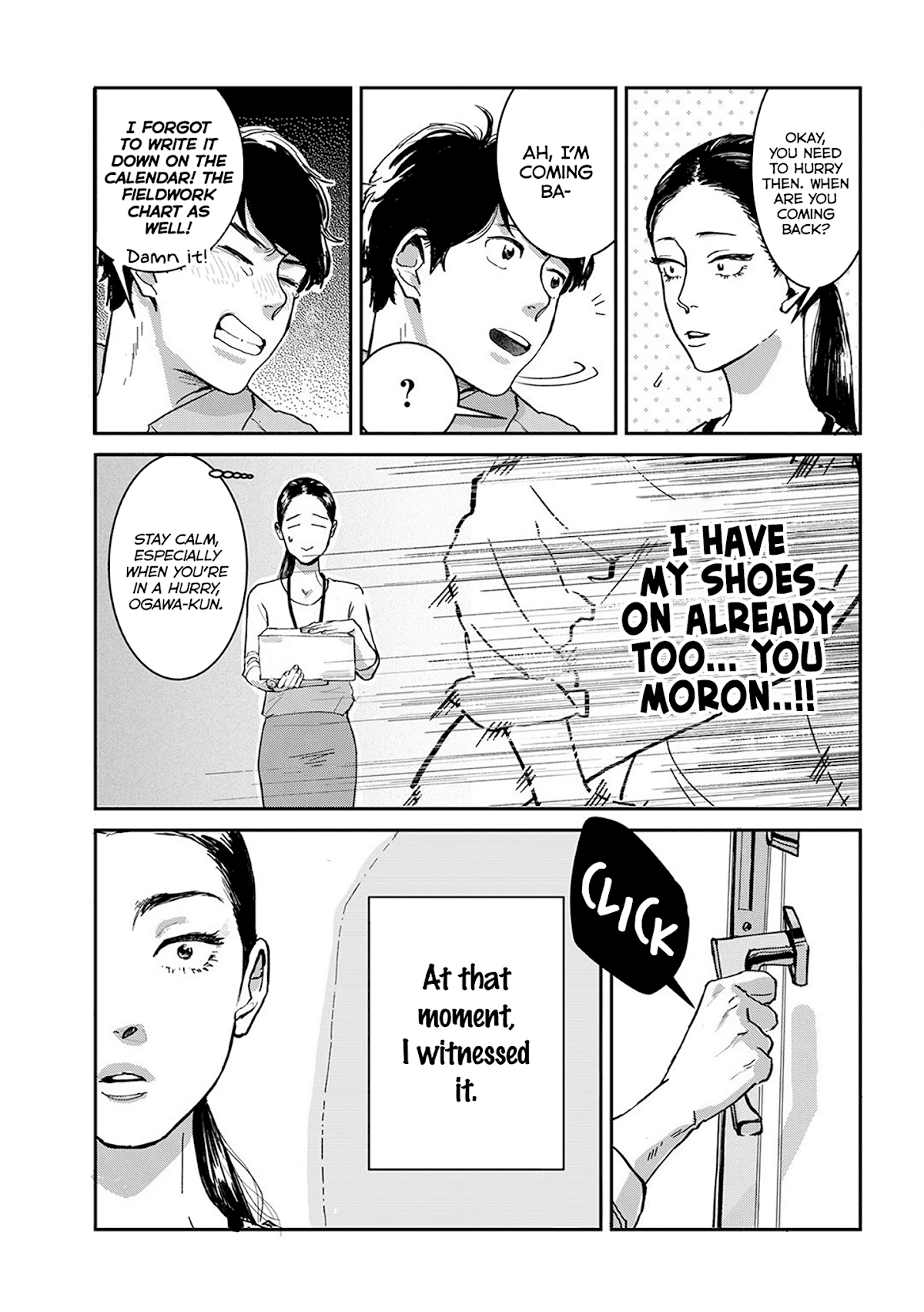 Me no Doku Sugiru Shokuba no Futari chapter 2 page 3