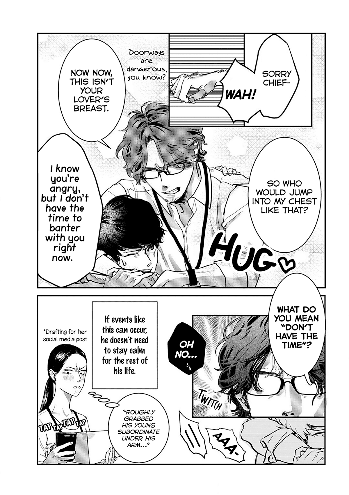 Me no Doku Sugiru Shokuba no Futari chapter 2 page 5