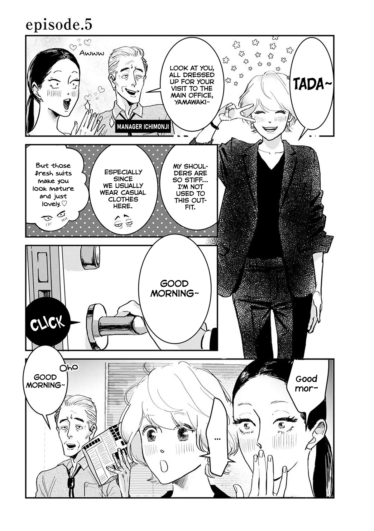 Me no Doku Sugiru Shokuba no Futari chapter 5 page 2