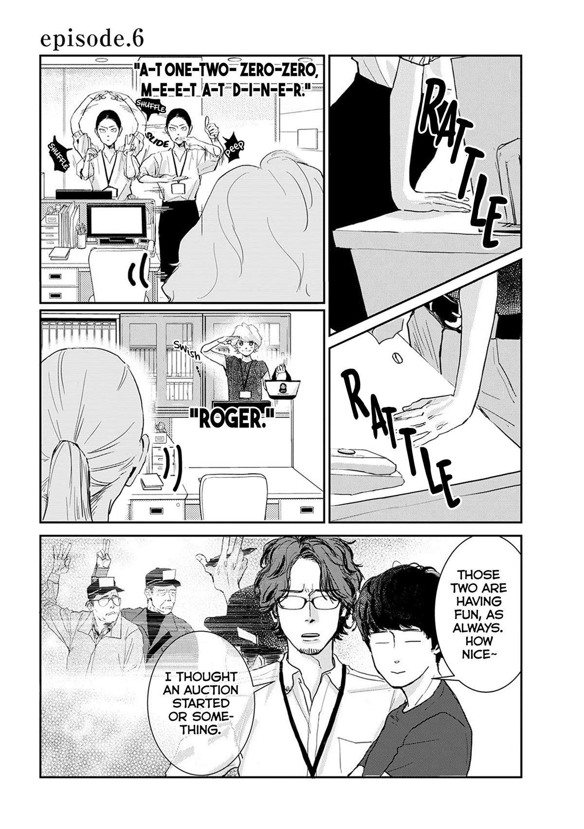 Me no Doku Sugiru Shokuba no Futari chapter 6 page 2