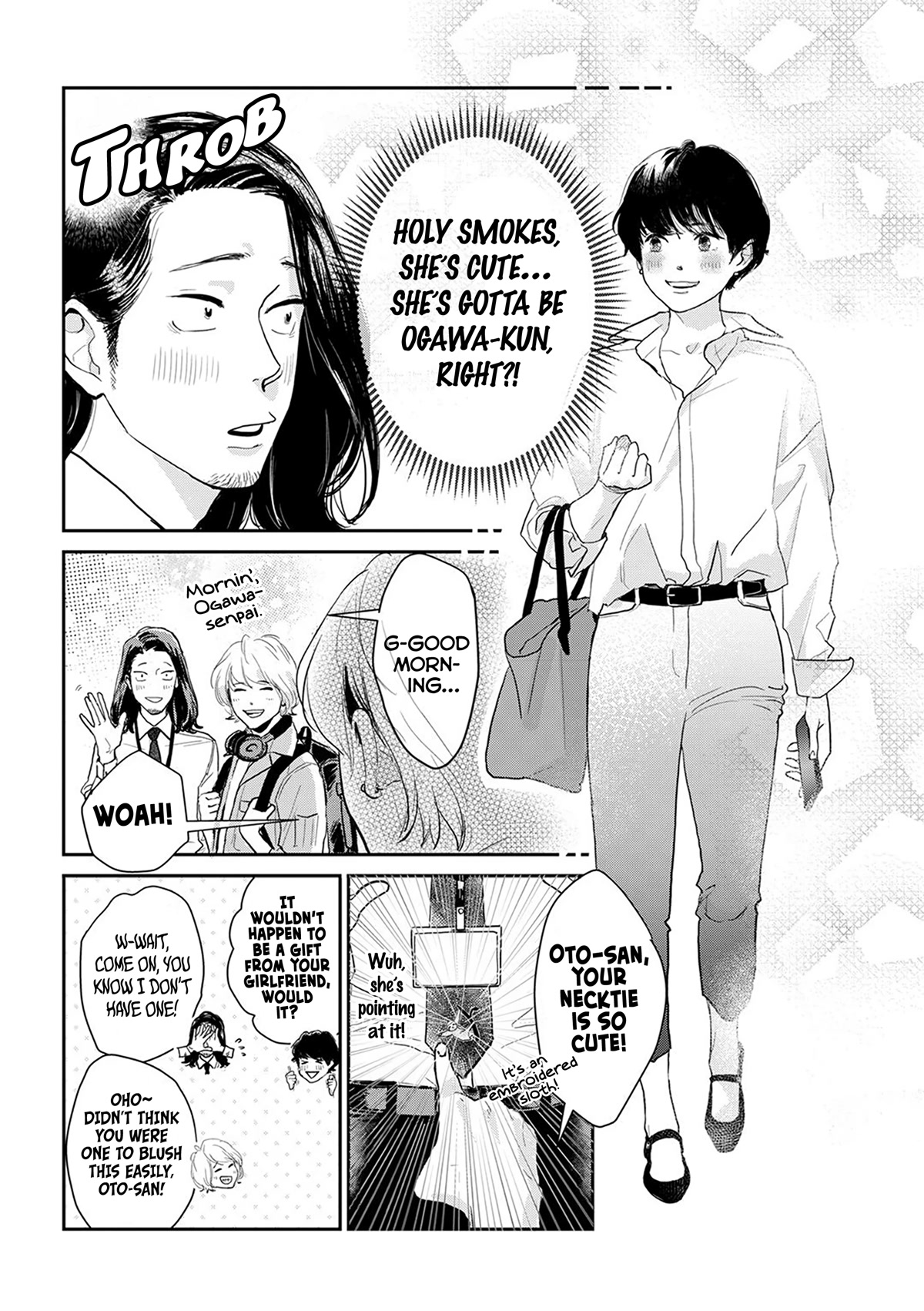 Me no Doku Sugiru Shokuba no Futari chapter 9.1 page 6