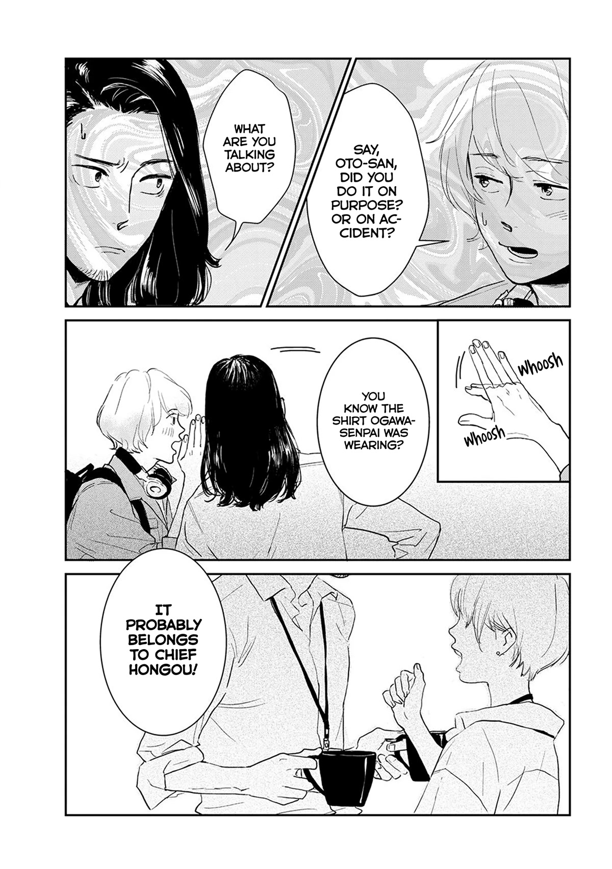 Me no Doku Sugiru Shokuba no Futari chapter 9.1 page 9