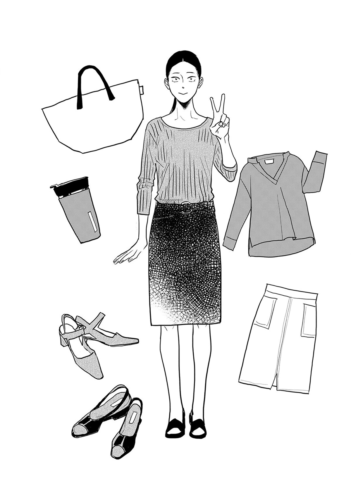 Me no Doku Sugiru Shokuba no Futari chapter 9.3 page 1