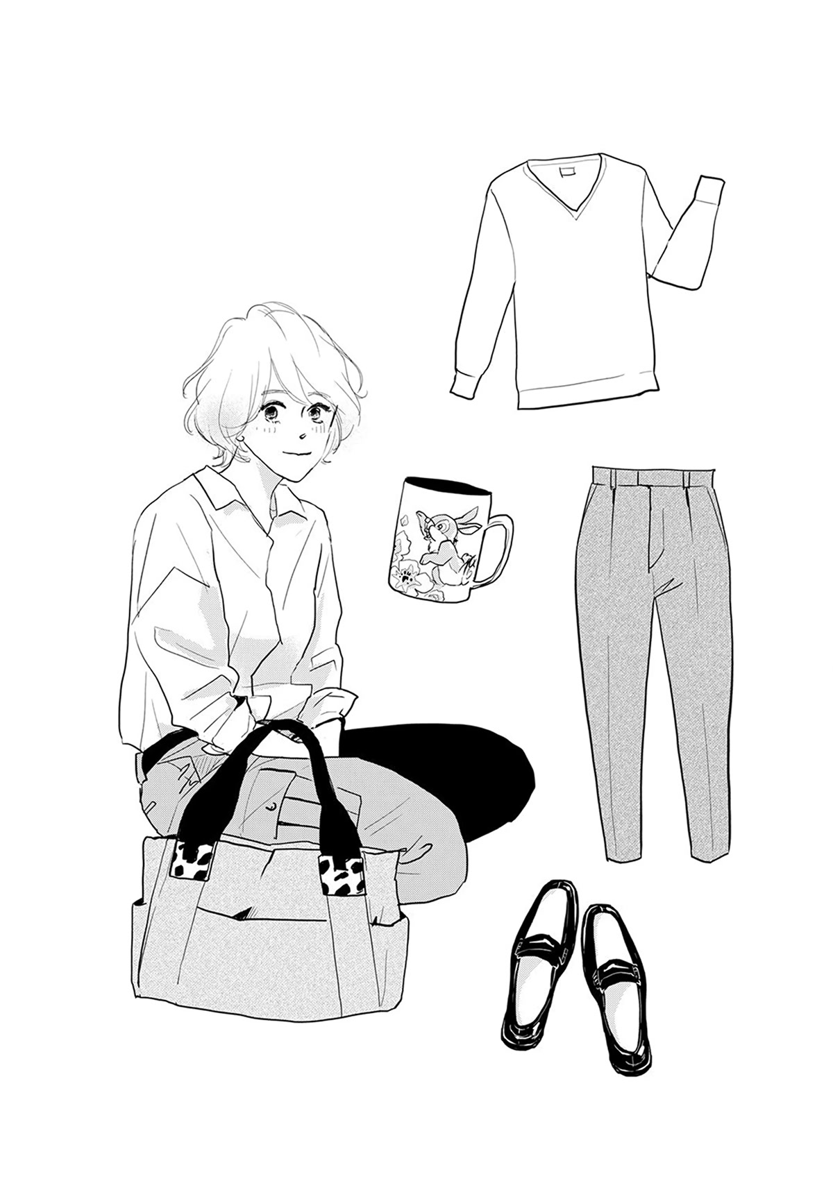 Me no Doku Sugiru Shokuba no Futari chapter 9.4 page 1