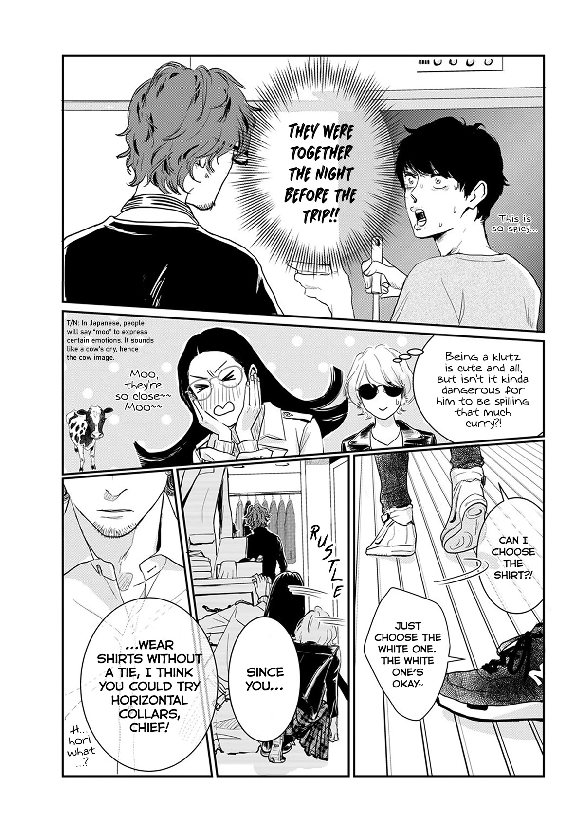 Me no Doku Sugiru Shokuba no Futari chapter 9.5 page 10