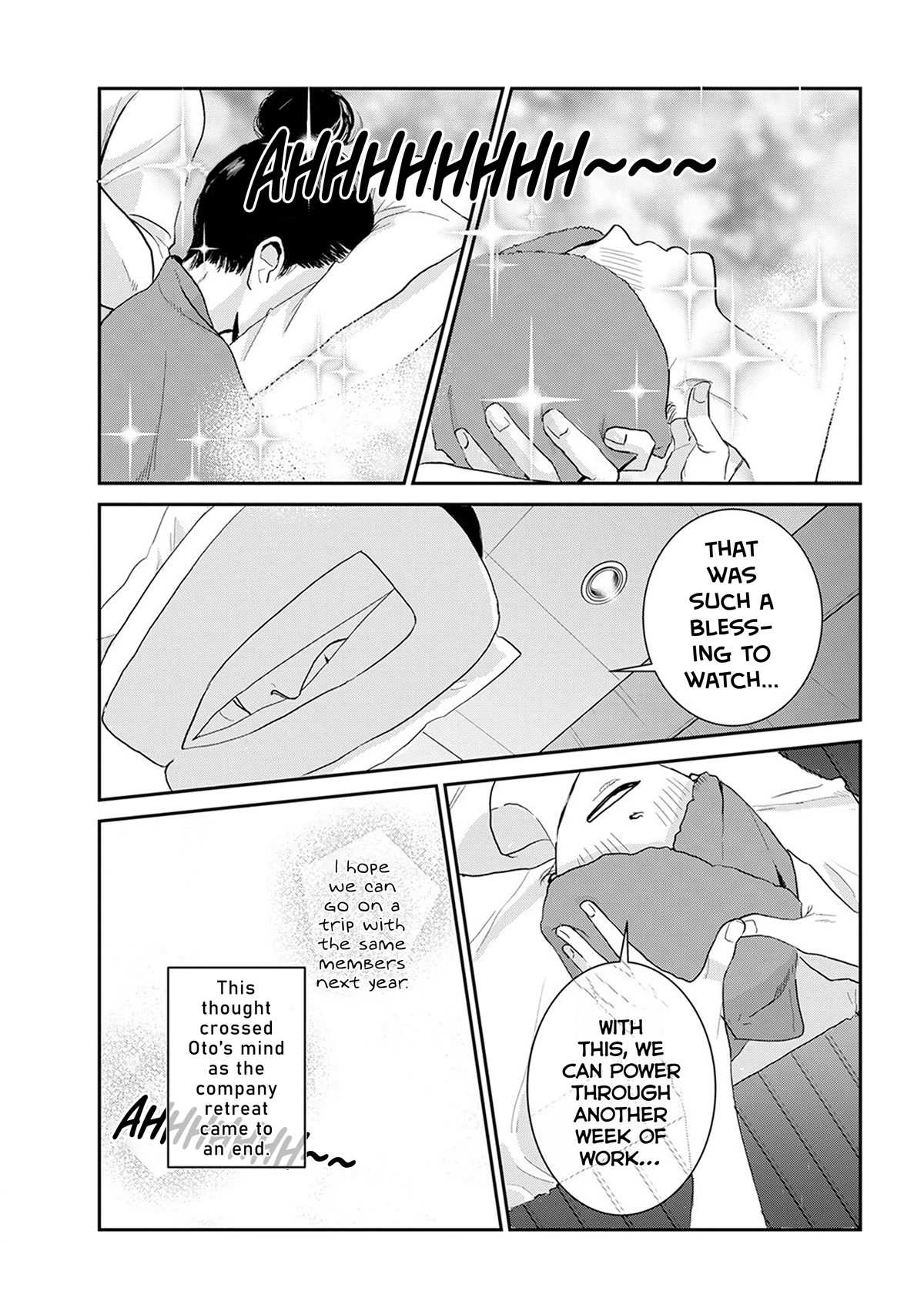 Me no Doku Sugiru Shokuba no Futari chapter 9.5 page 14