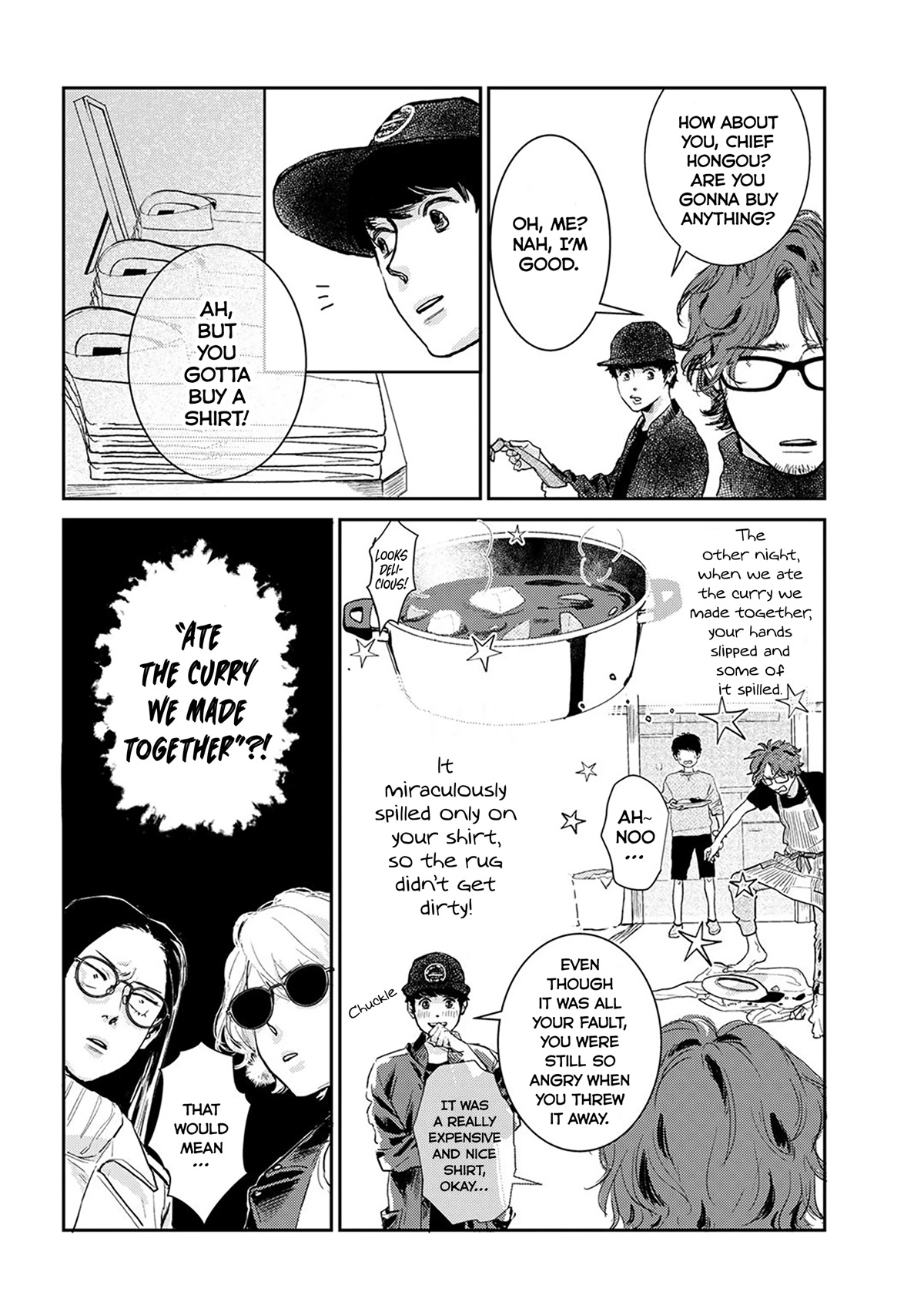 Me no Doku Sugiru Shokuba no Futari chapter 9.5 page 9