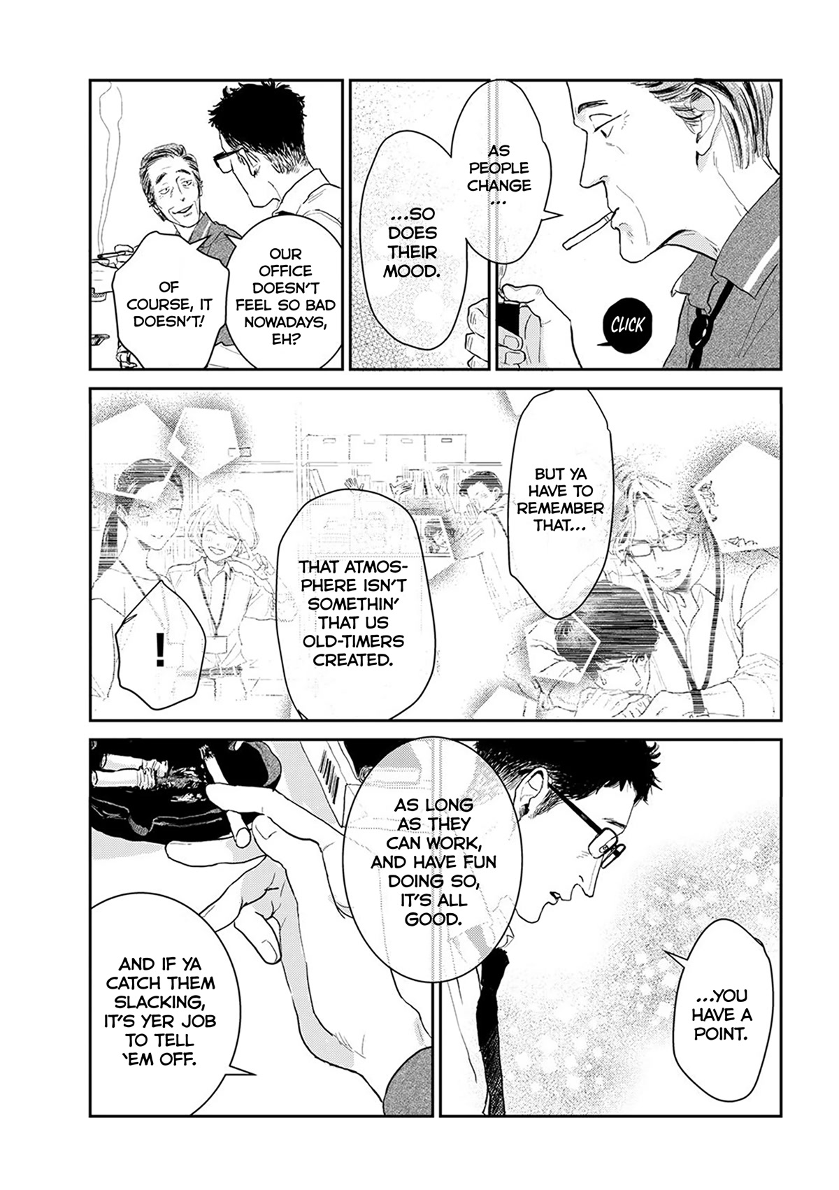 Me no Doku Sugiru Shokuba no Futari chapter 9.6 page 5