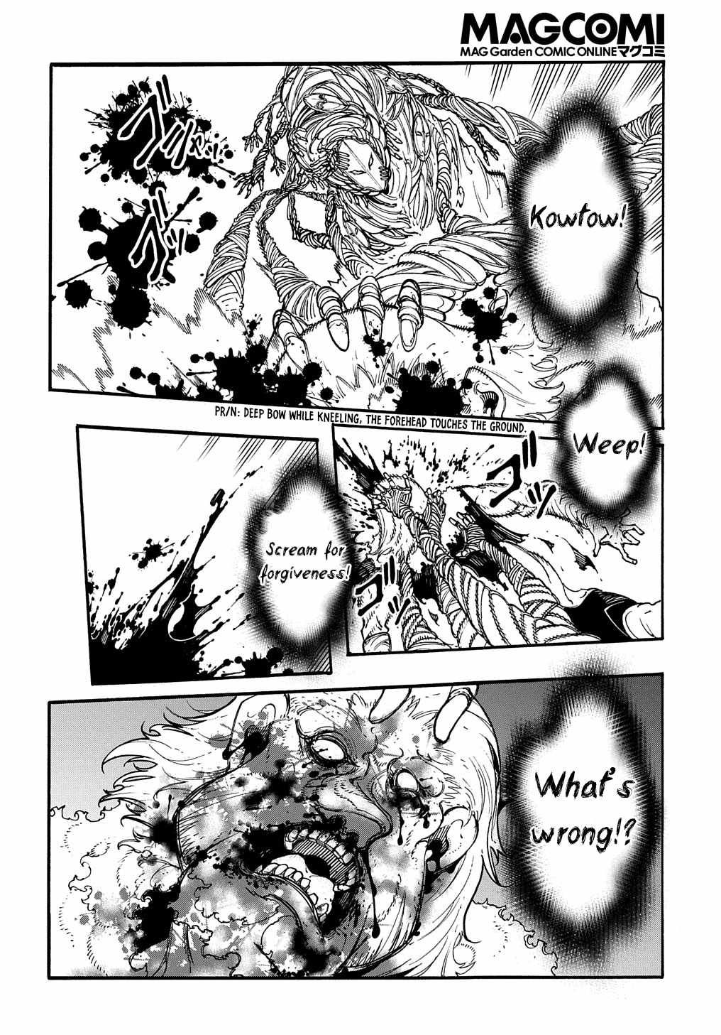 Meccha Shoukan Sareta Ken chapter 27 page 11