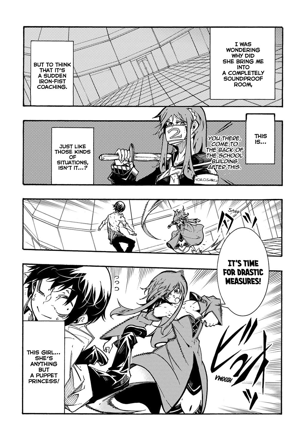 Meccha Shoukan Sareta Ken chapter 3.2 page 8