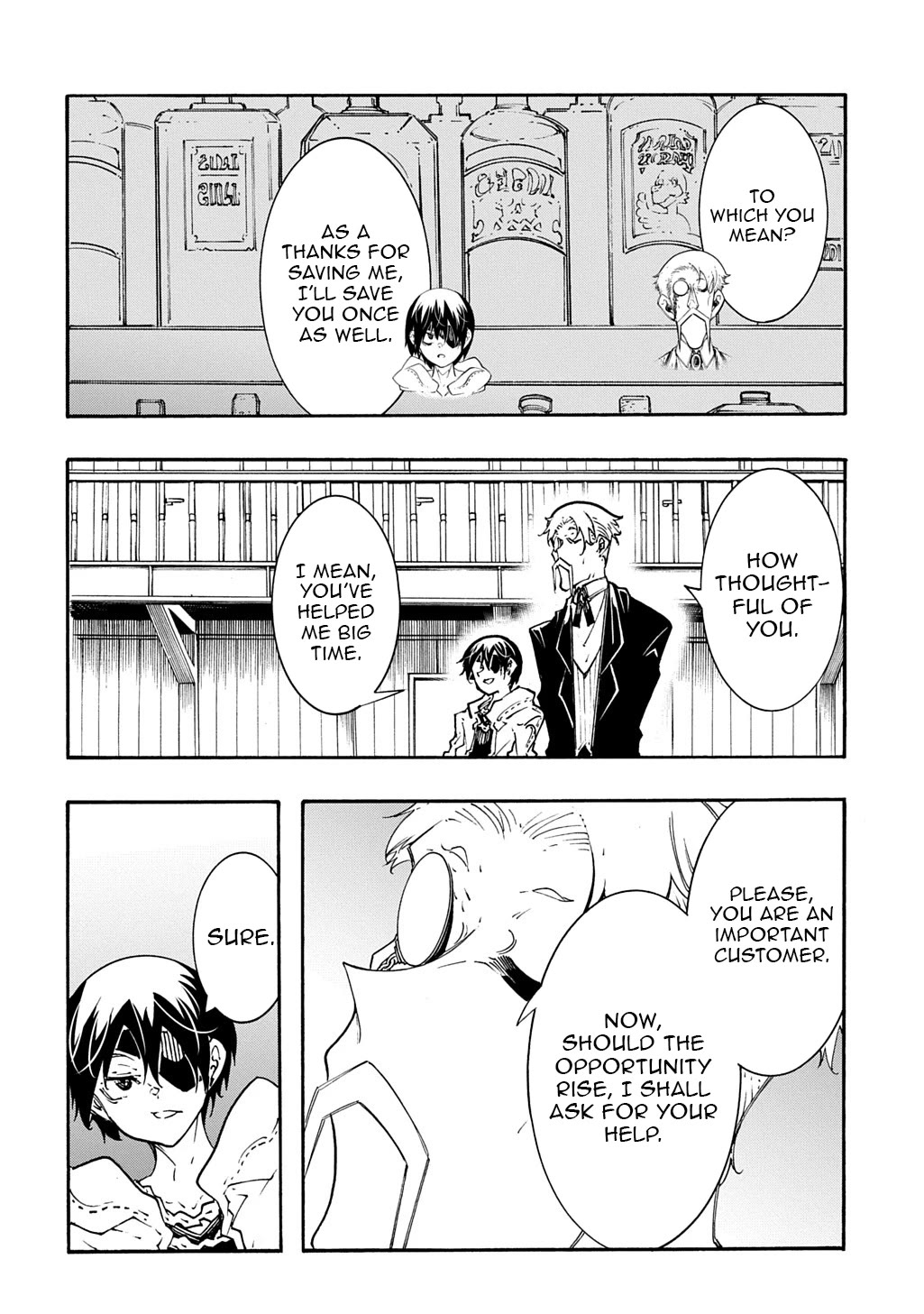 Meccha Shoukan Sareta Ken chapter 48 page 14