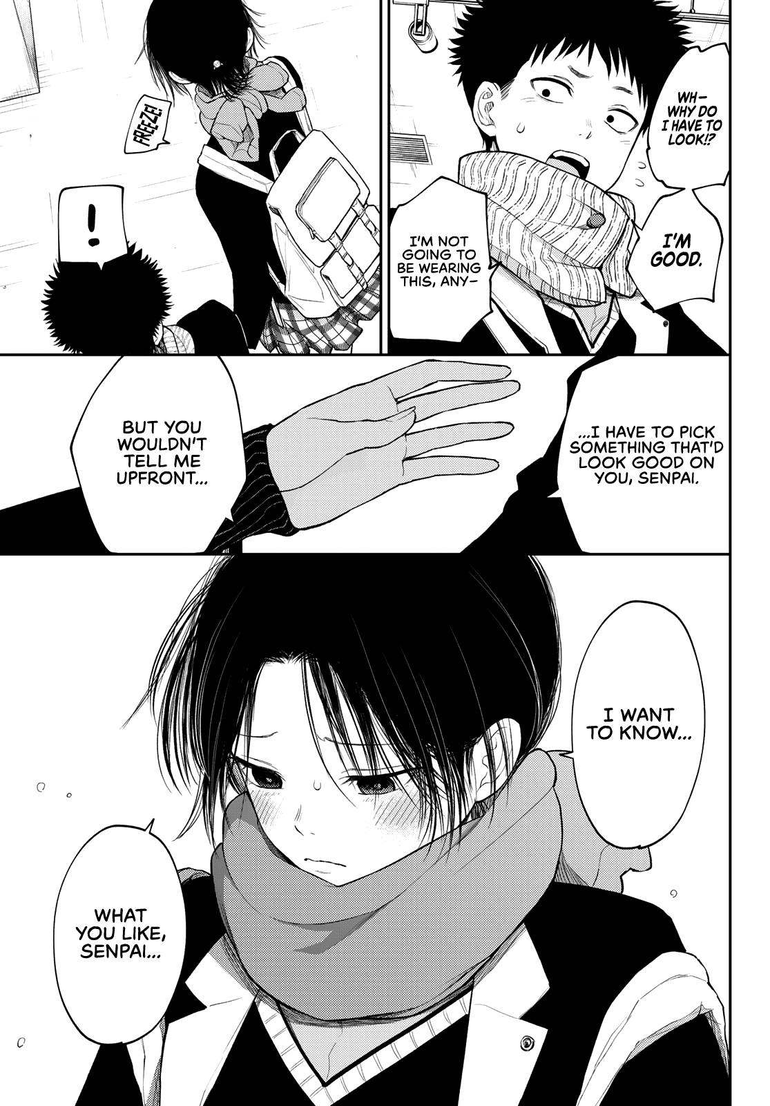 Medaka Kuroiwa is Impervious to My Charms chapter 85 page 12