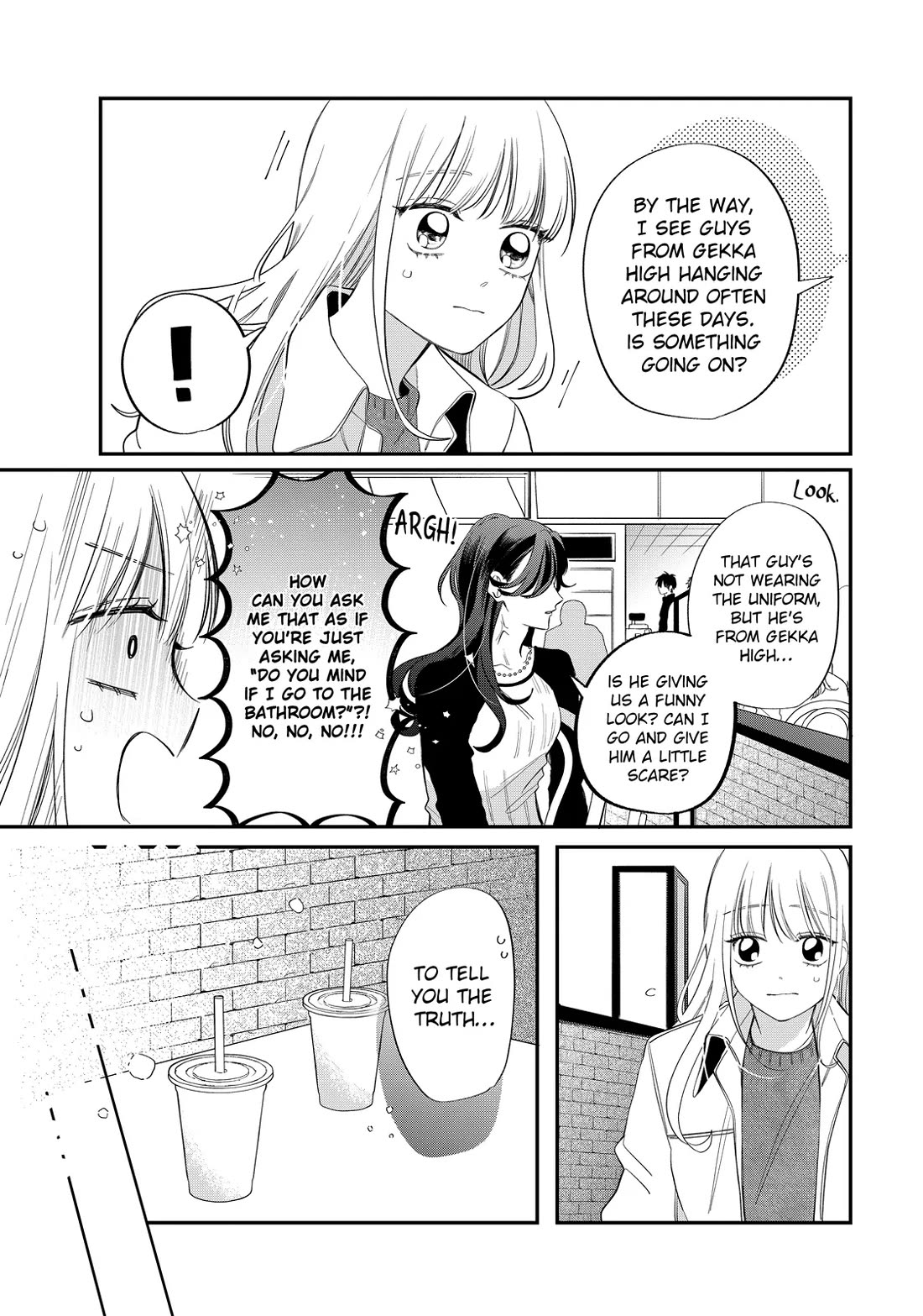Megane, Tokidoki, Yankee-kun chapter 34 page 9